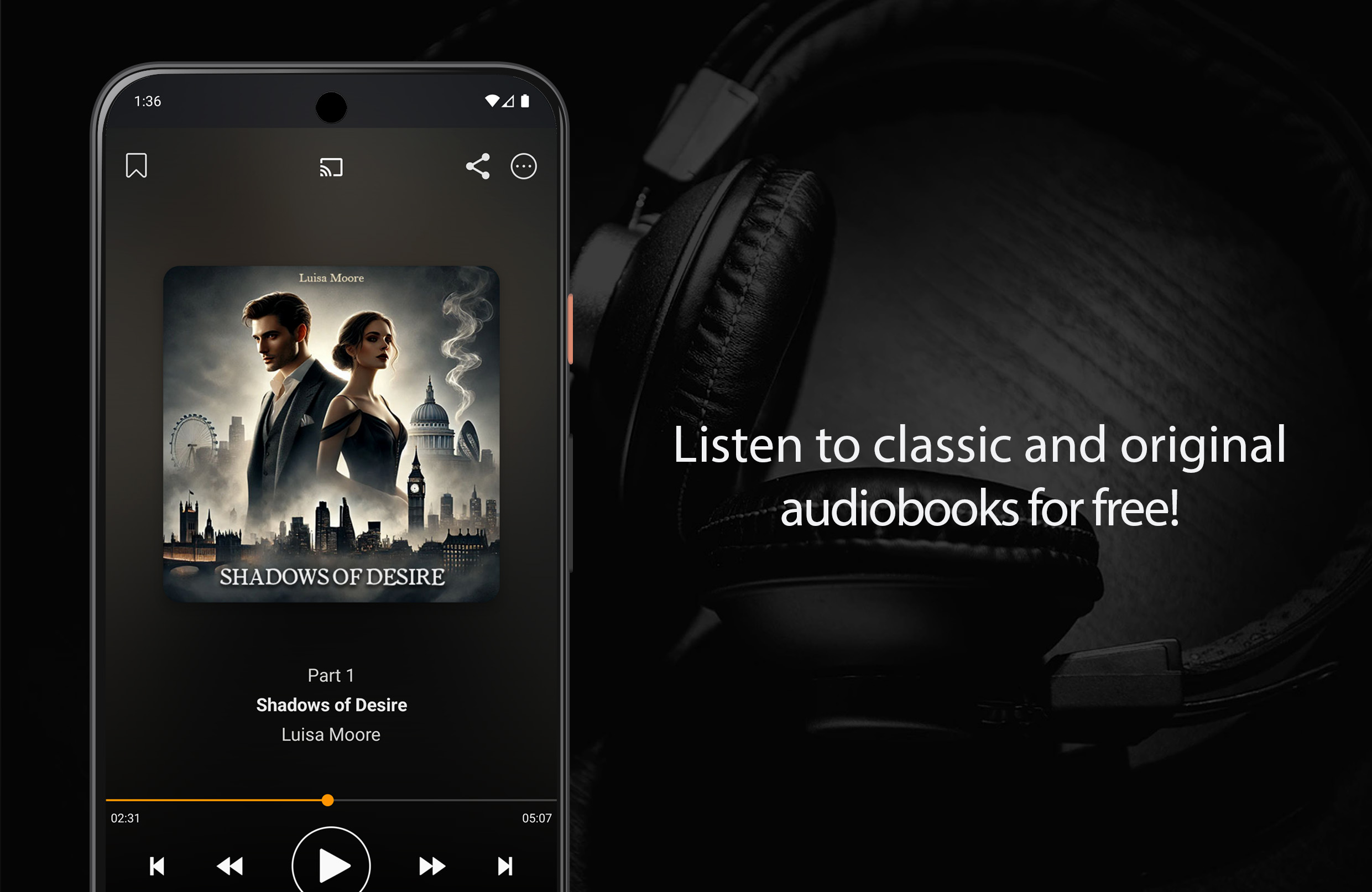 اسکرین شات 1 برنامه StoryTime Audiobooks