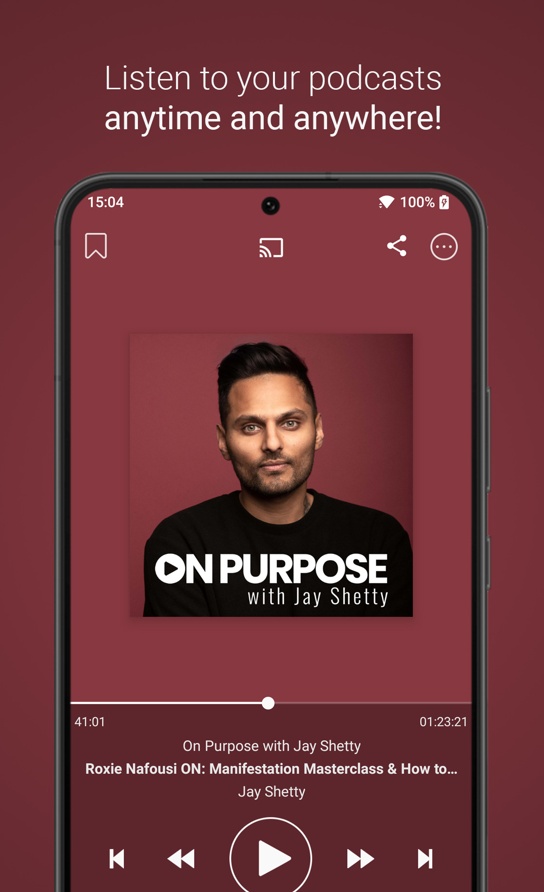 اسکرین شات 3 برنامه Podcast Go