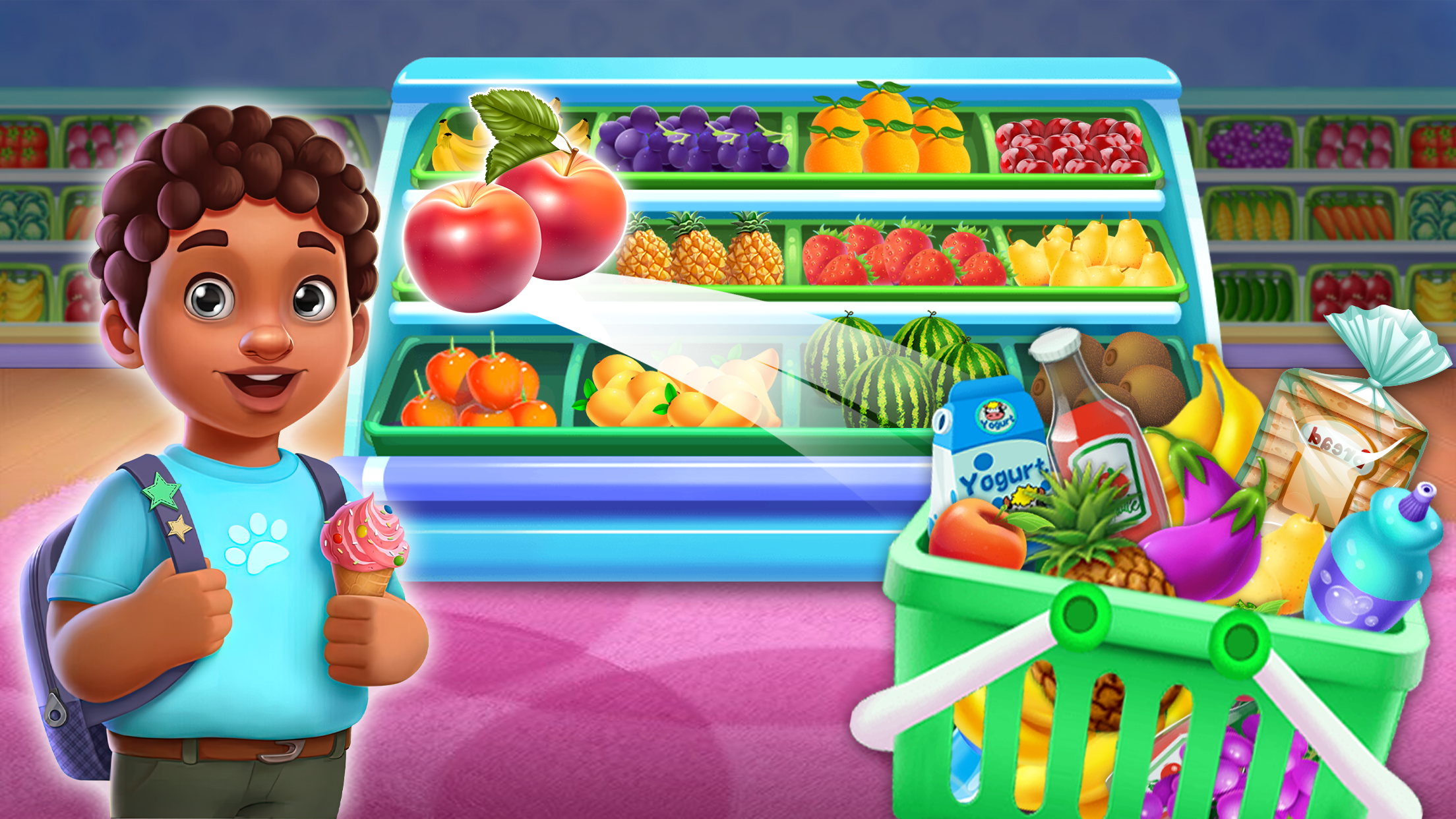 اسکرین شات 2 بازی Super Market Shopping Games
