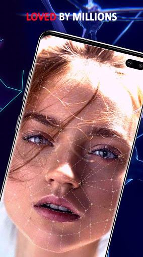 اسکرین شات 2 برنامه 🥇 Face Screen Lock Prank