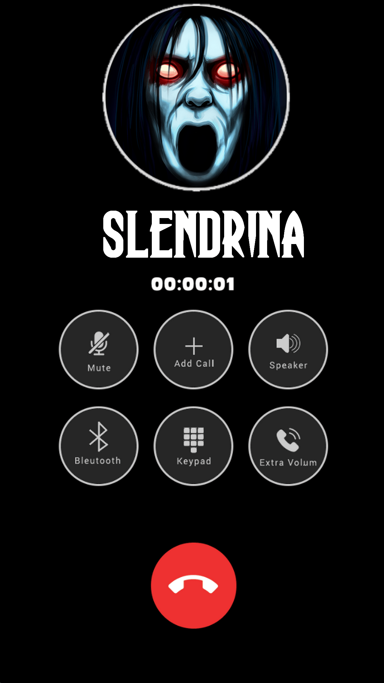 اسکرین شات 3 برنامه Slender Scary Ghost Call prank