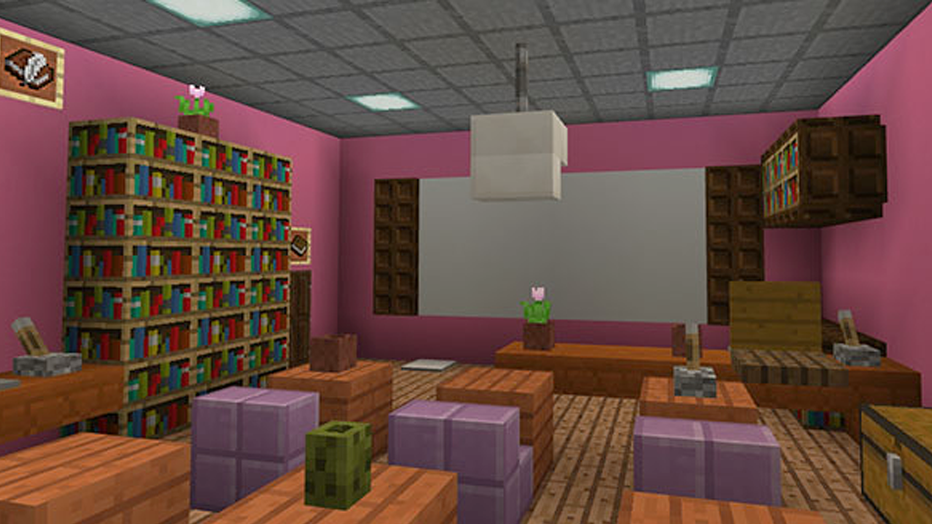 اسکرین شات 1 برنامه School maps for MCPE