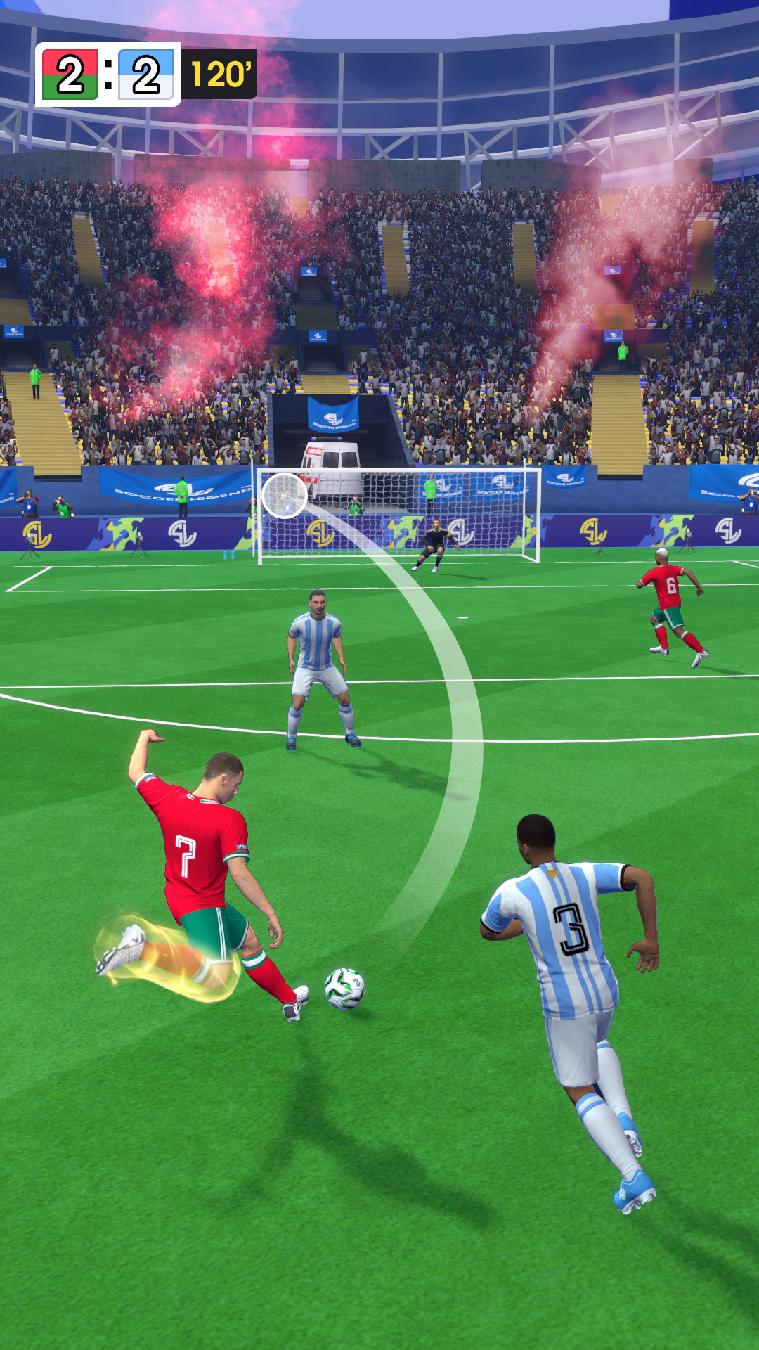 اسکرین شات 1 بازی Soccer Legend