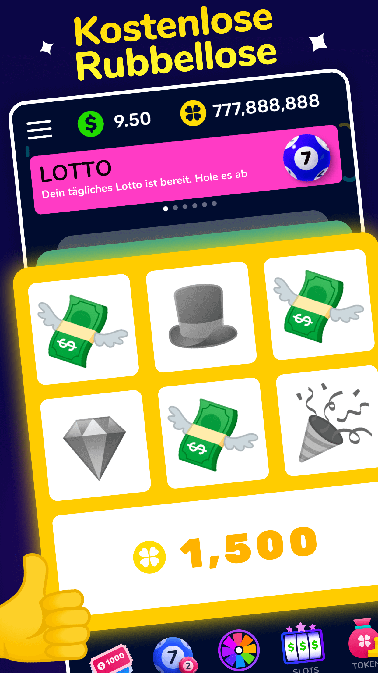 اسکرین شات 2 برنامه Lucky Money - Feel Great & Mak