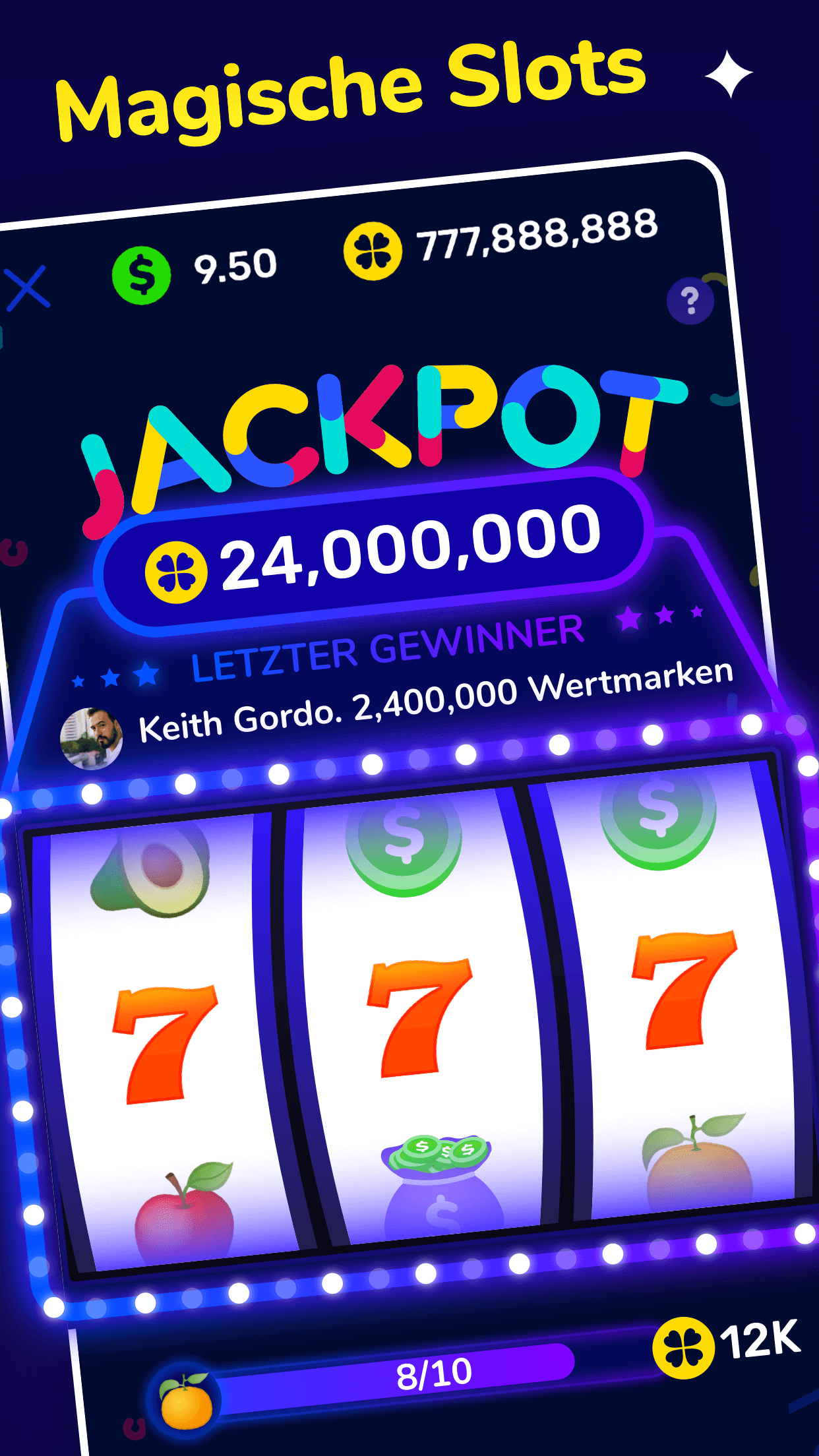 اسکرین شات 6 برنامه Lucky Money - Feel Great & Mak