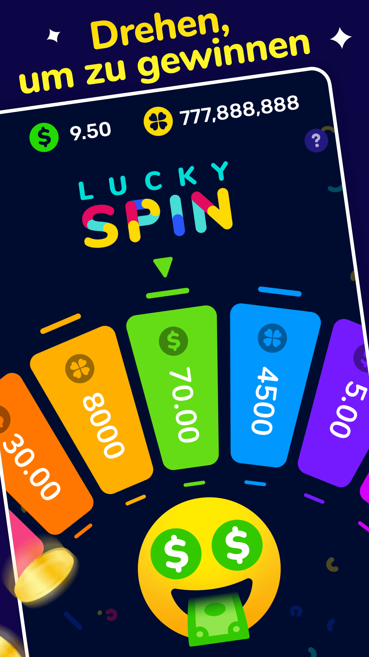 اسکرین شات 1 برنامه Lucky Money - Feel Great & Mak
