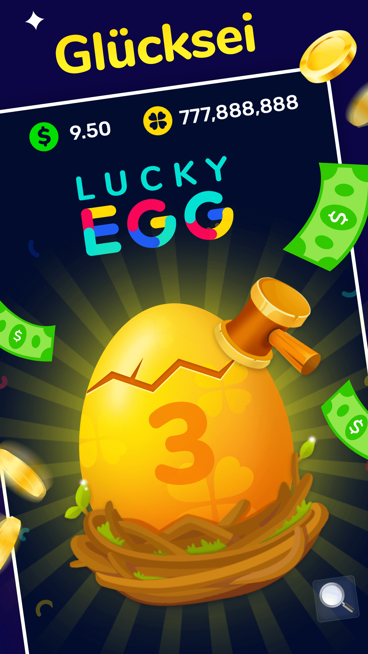 اسکرین شات 3 برنامه Lucky Money - Feel Great & Mak