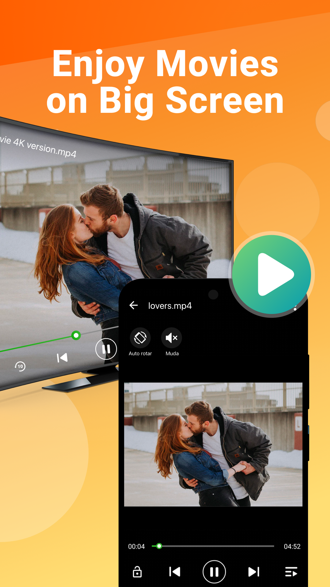 اسکرین شات 6 برنامه Screen Mirroring - Miracast