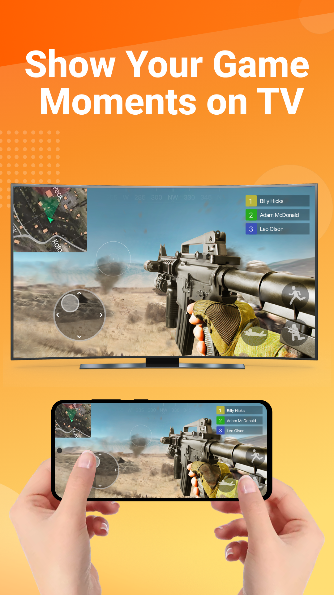 اسکرین شات 3 برنامه Screen Mirroring - Miracast