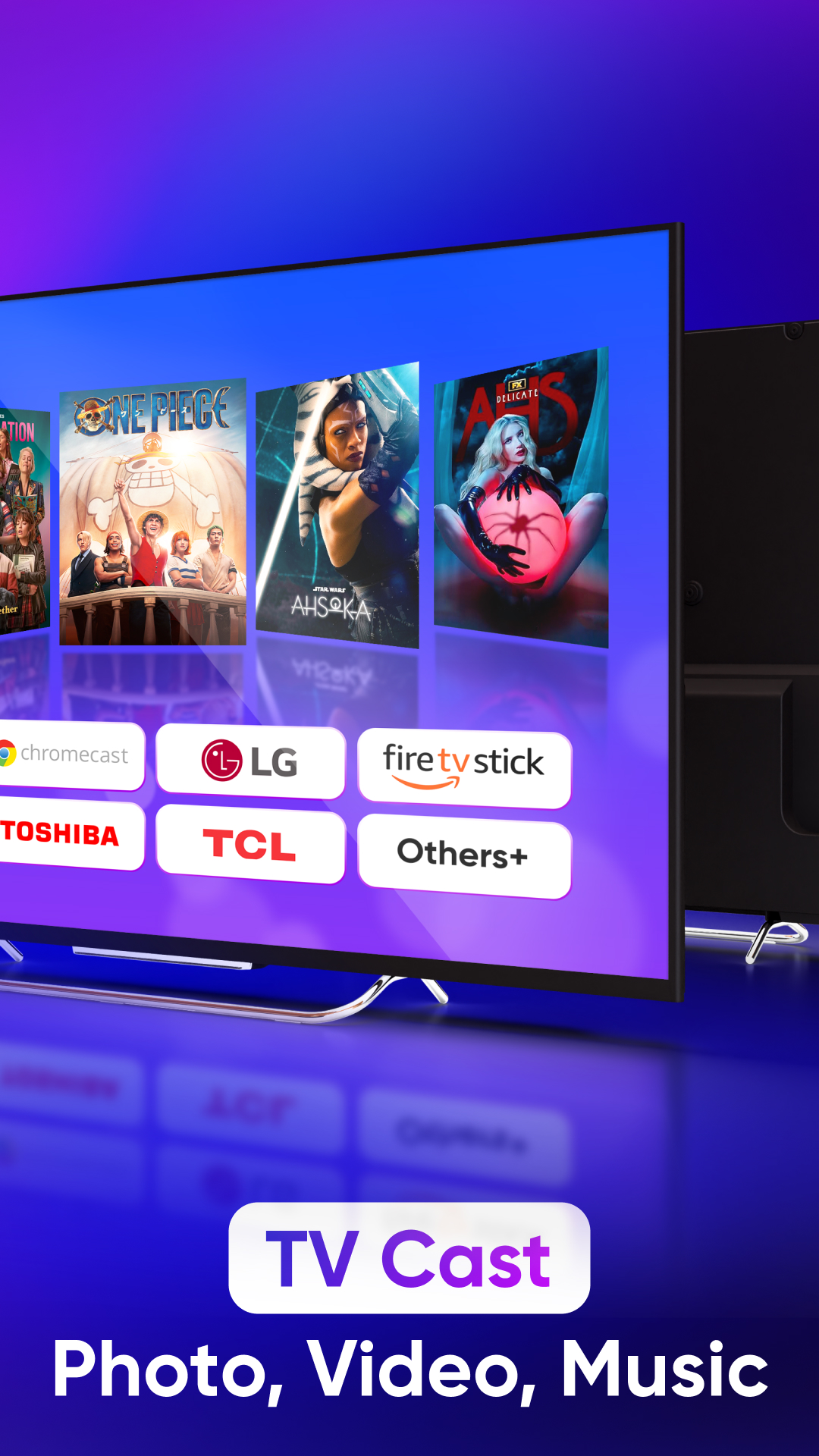اسکرین شات 2 برنامه Screen Mirroring TV & Miracast