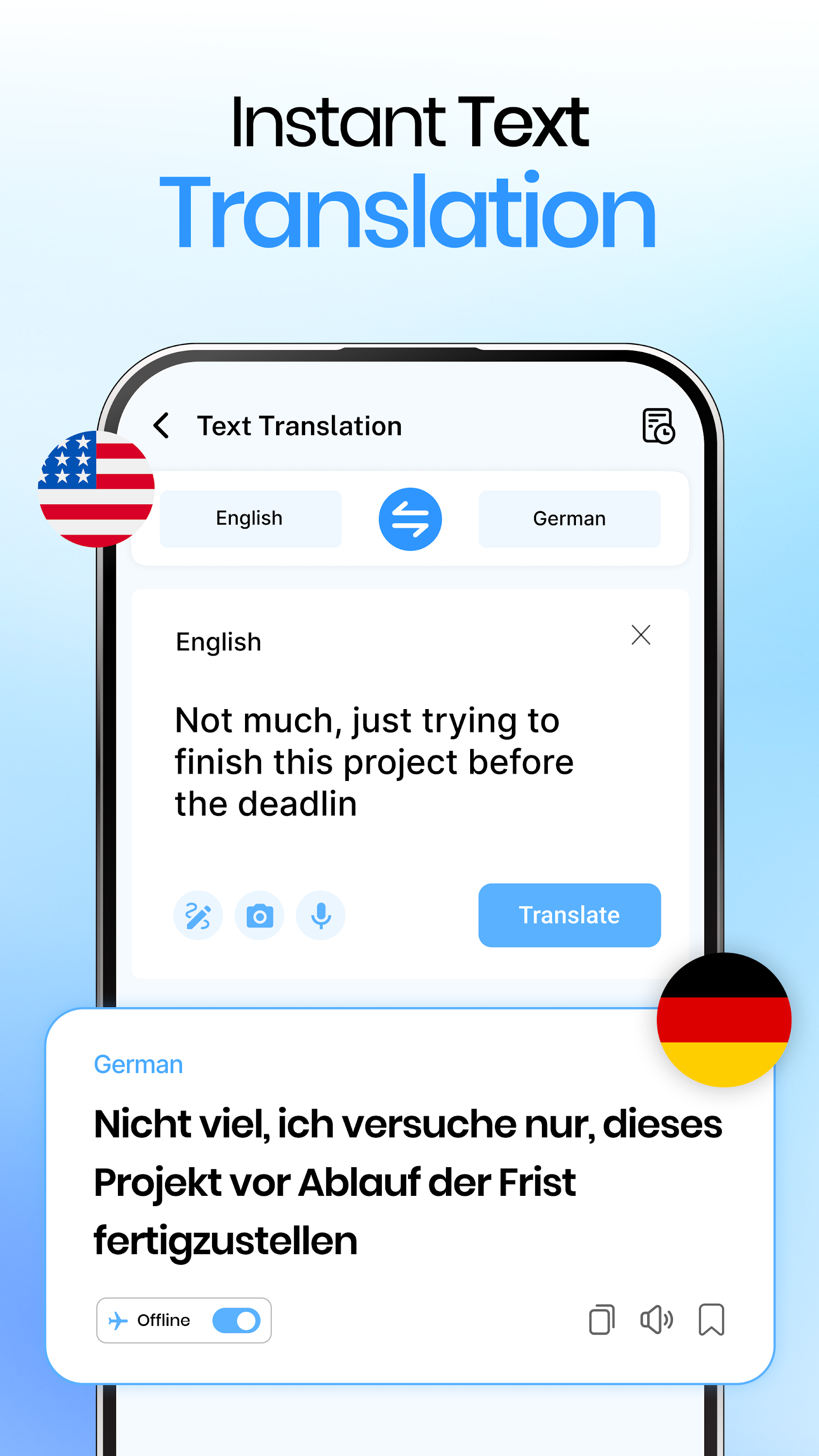 اسکرین شات 4 برنامه Hey Translate Chat Translator
