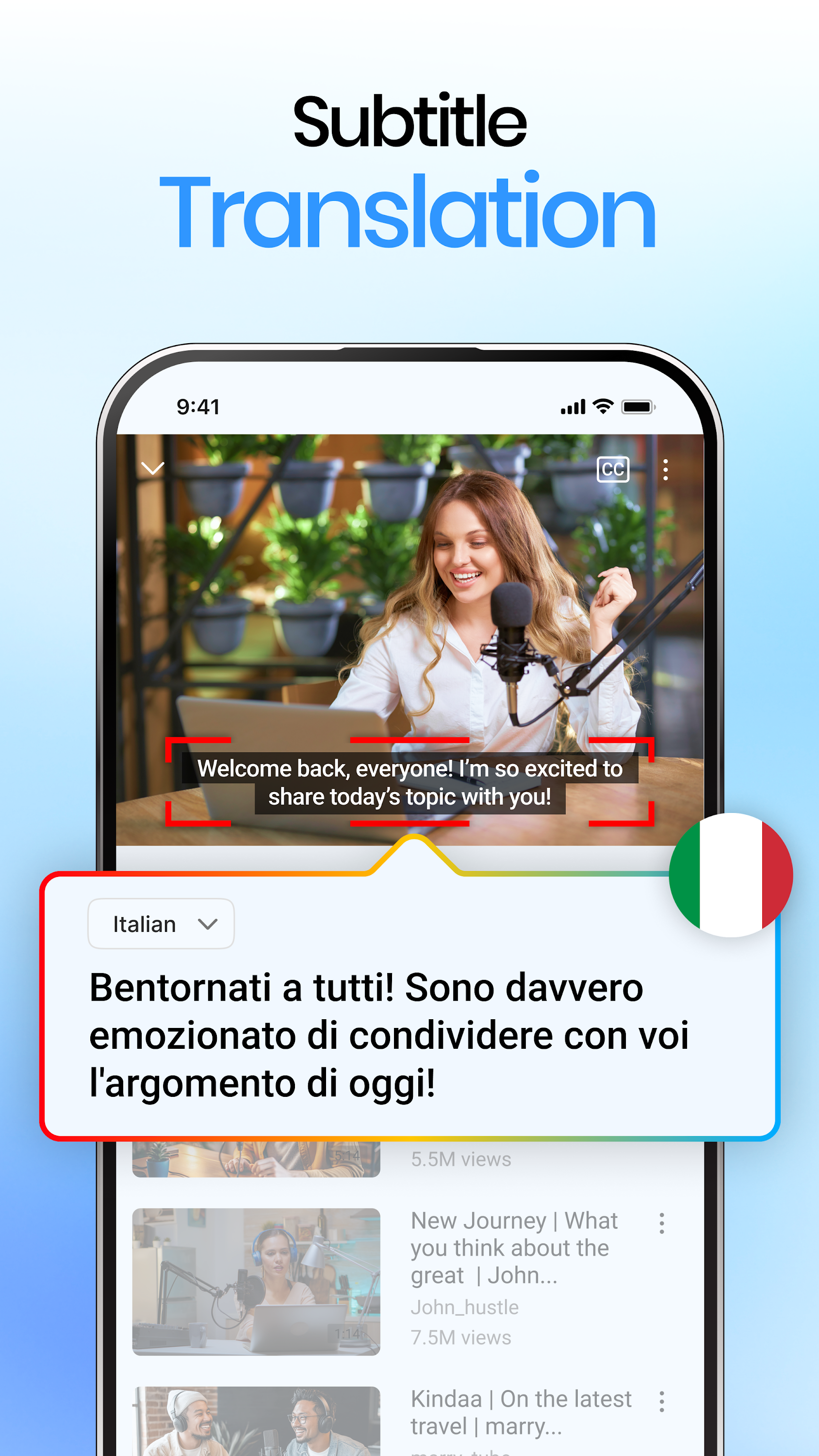 اسکرین شات 7 برنامه Hey Translate Chat Translator