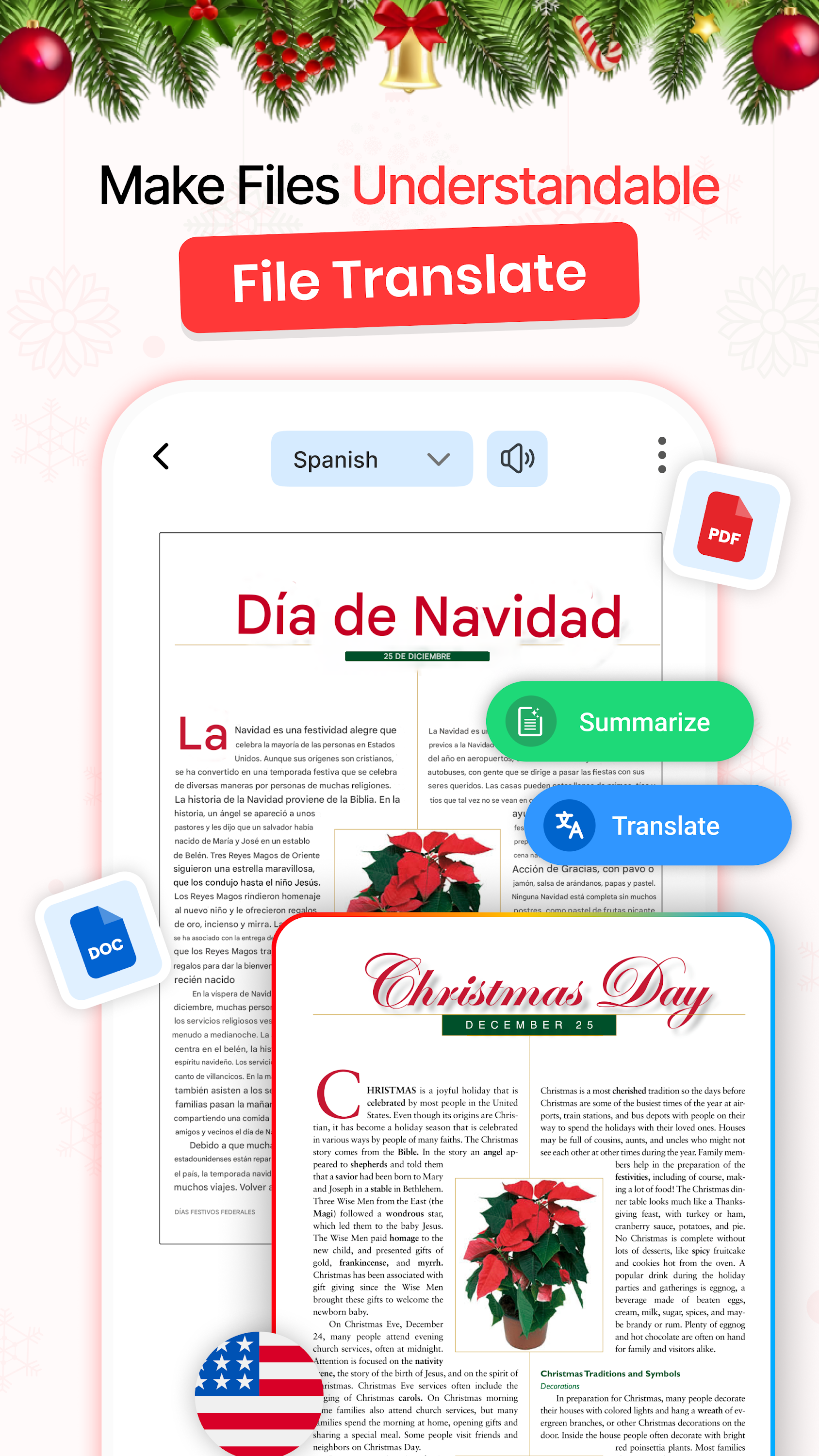 اسکرین شات 5 برنامه Hey Translate Chat Translator