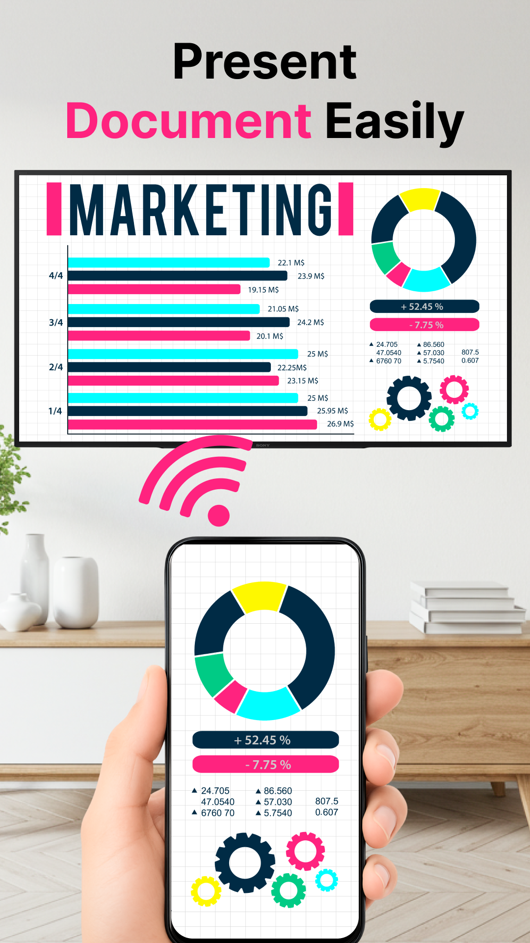 اسکرین شات 6 برنامه Screen Mirroring - Cast To TV