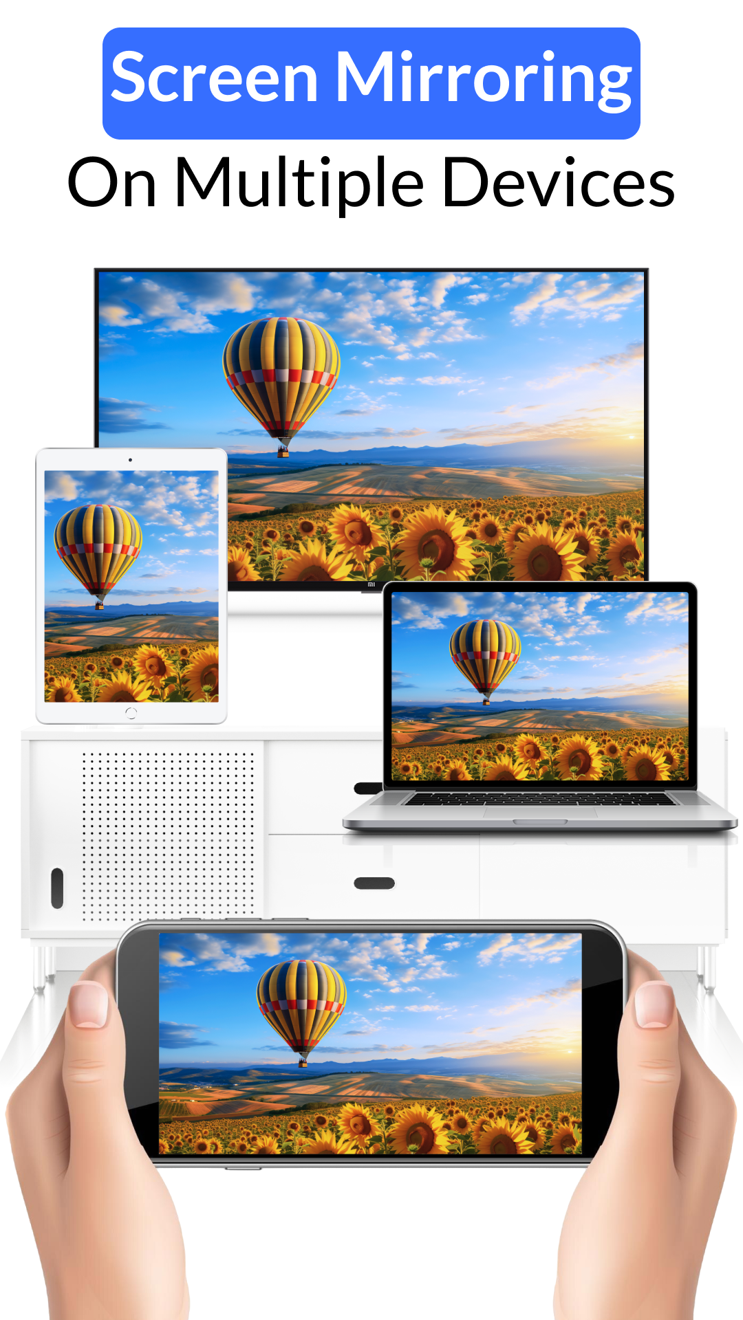 اسکرین شات 4 برنامه Screen Mirroring - Cast To TV