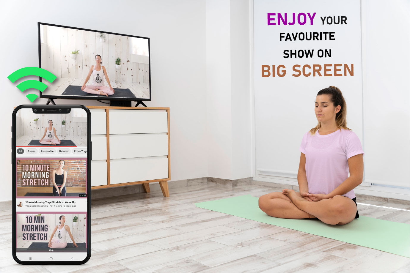 اسکرین شات 2 برنامه Screen Mirroring for all TV