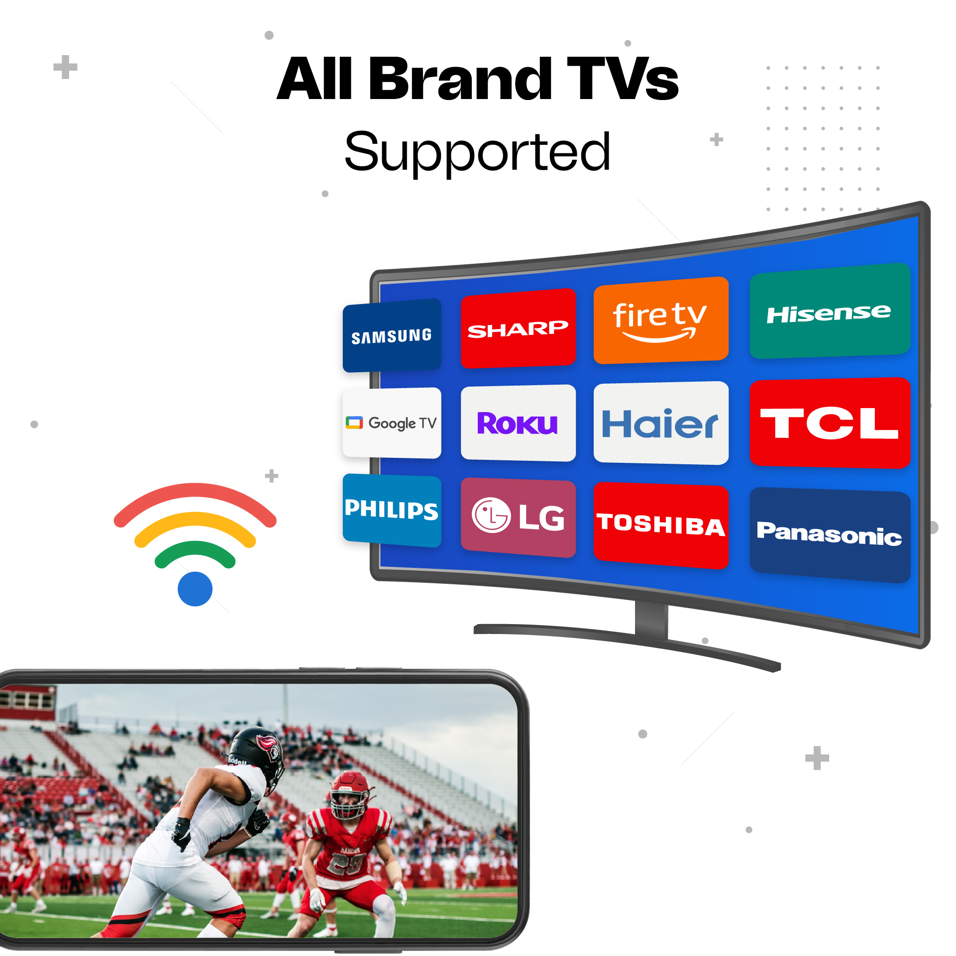 اسکرین شات 2 برنامه Cast for Chromecast - TV Cast