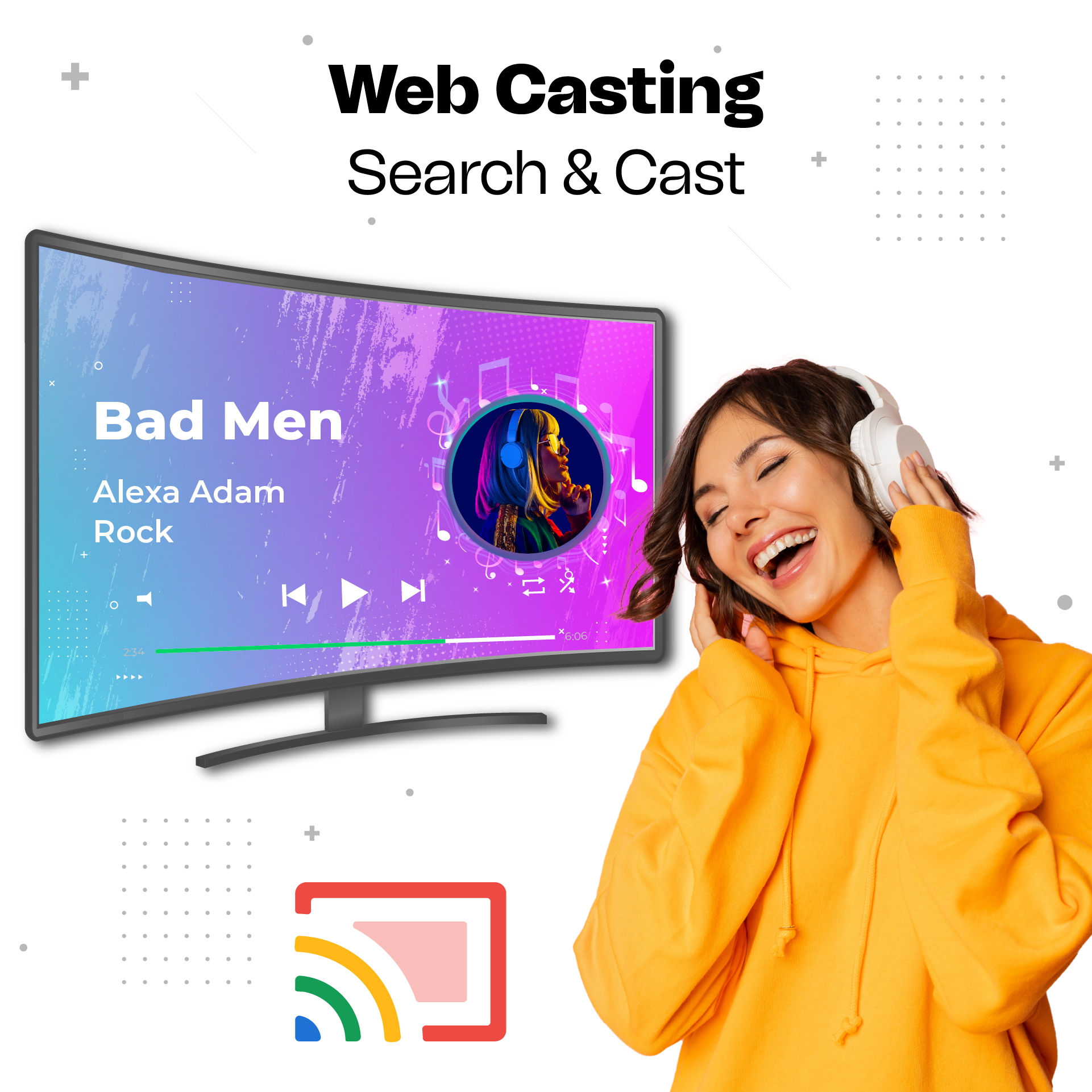 اسکرین شات 5 برنامه Cast for Chromecast - TV Cast