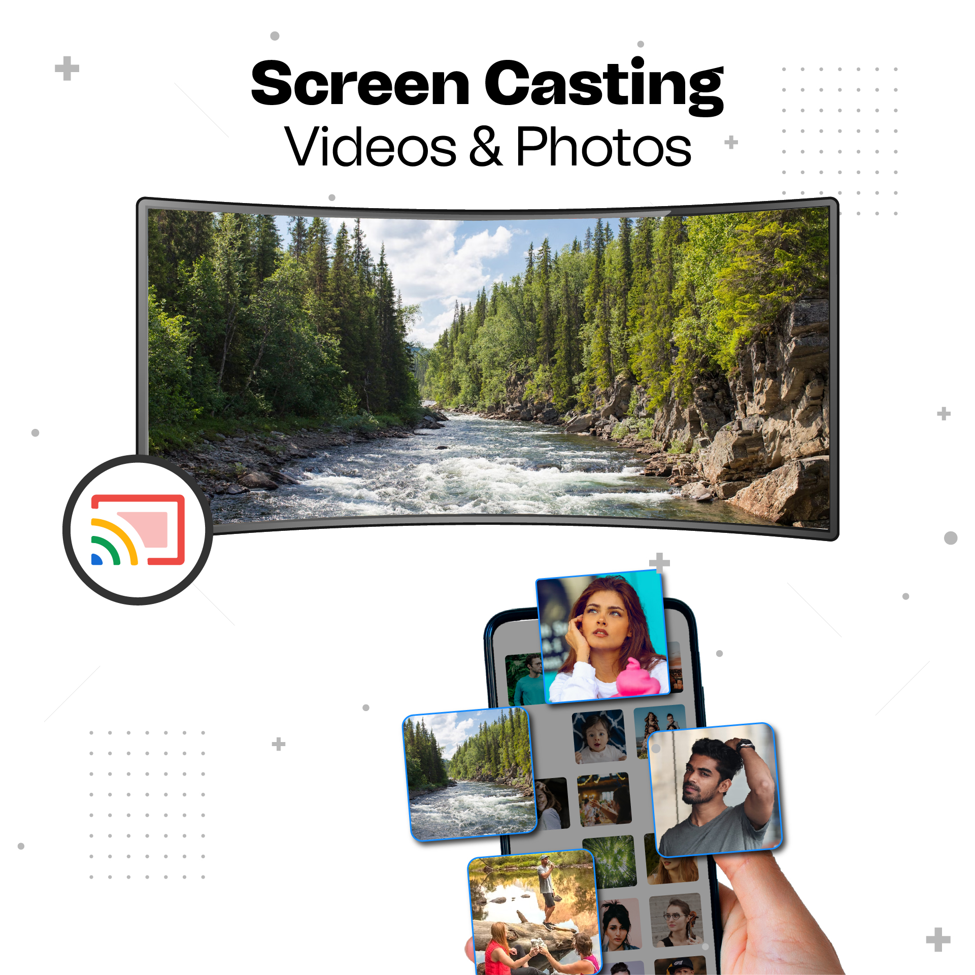 اسکرین شات 4 برنامه Cast for Chromecast - TV Cast