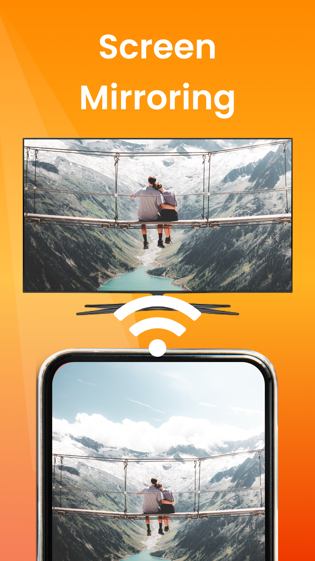 اسکرین شات 1 برنامه Projector Go: HD Video Cast