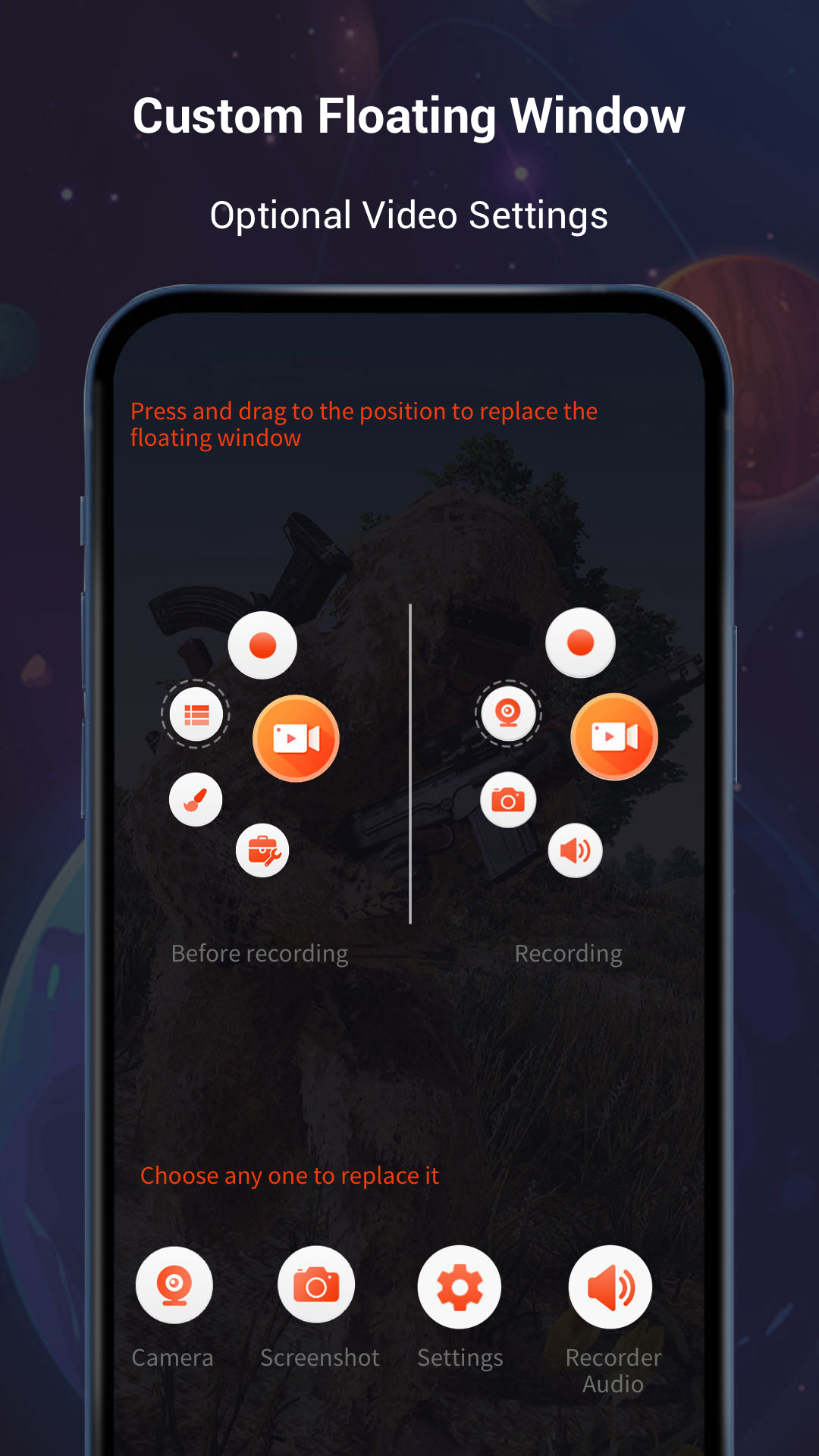 اسکرین شات 5 برنامه Screen Recorder Video Recorder