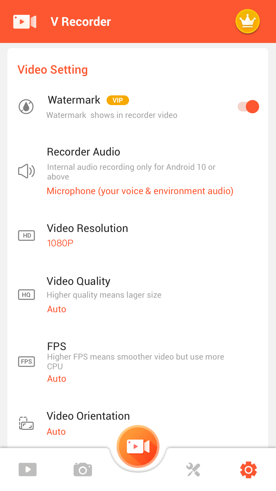 اسکرین شات 8 برنامه Screen Recorder Video Recorder