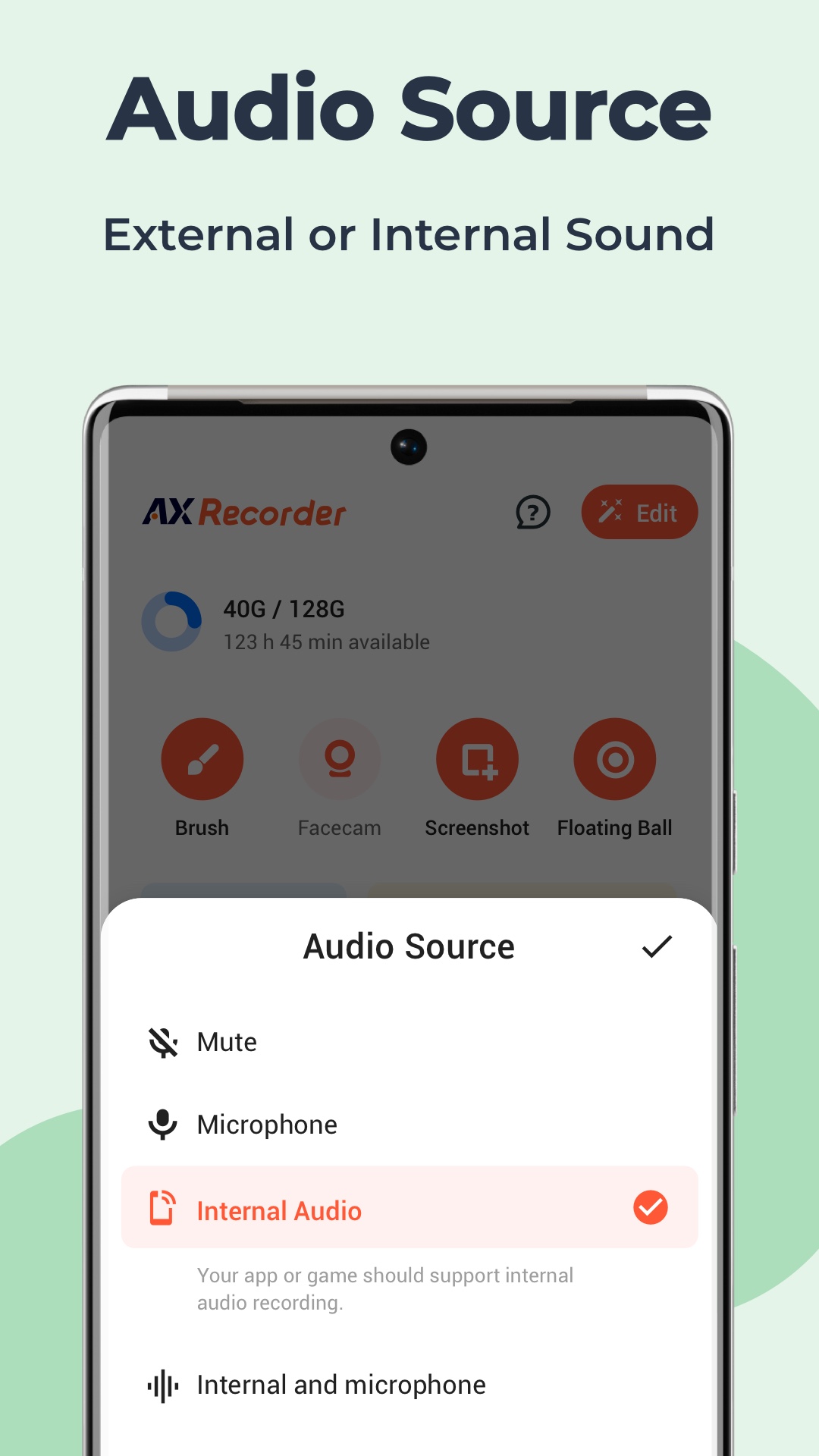 اسکرین شات 8 برنامه Screen Recorder - AX Recorder