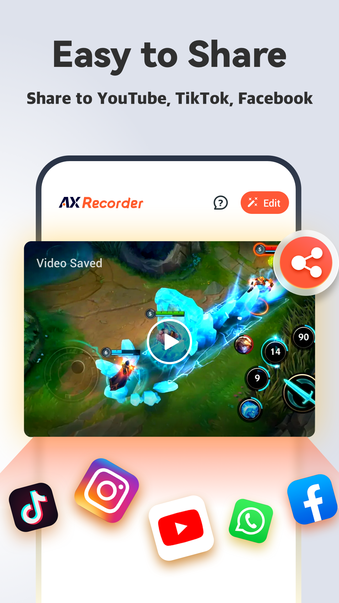 اسکرین شات 7 برنامه Screen Recorder - AX Recorder