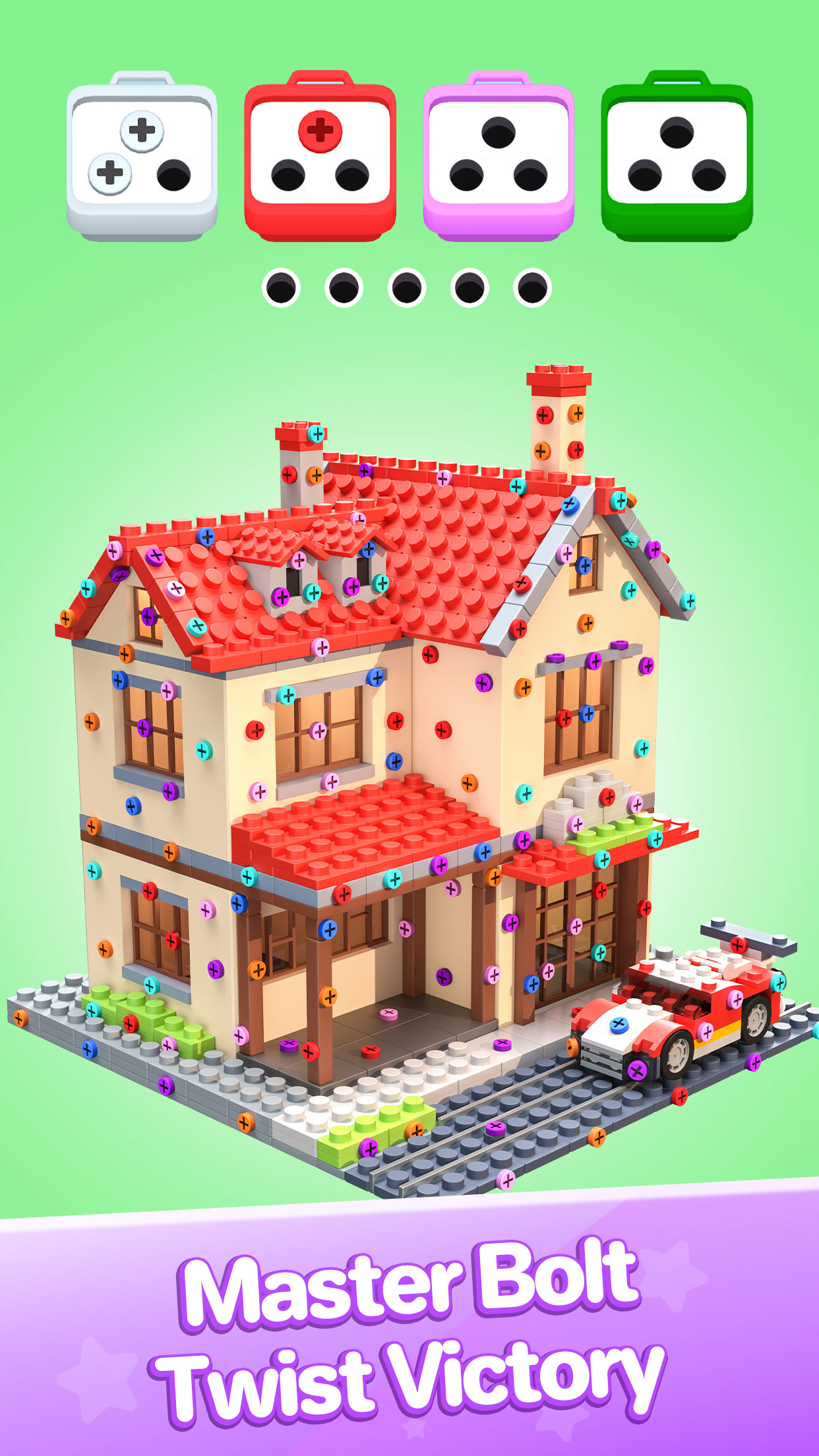 اسکرین شات 5 بازی Screw Tap Jam™: Screw Sort 3D