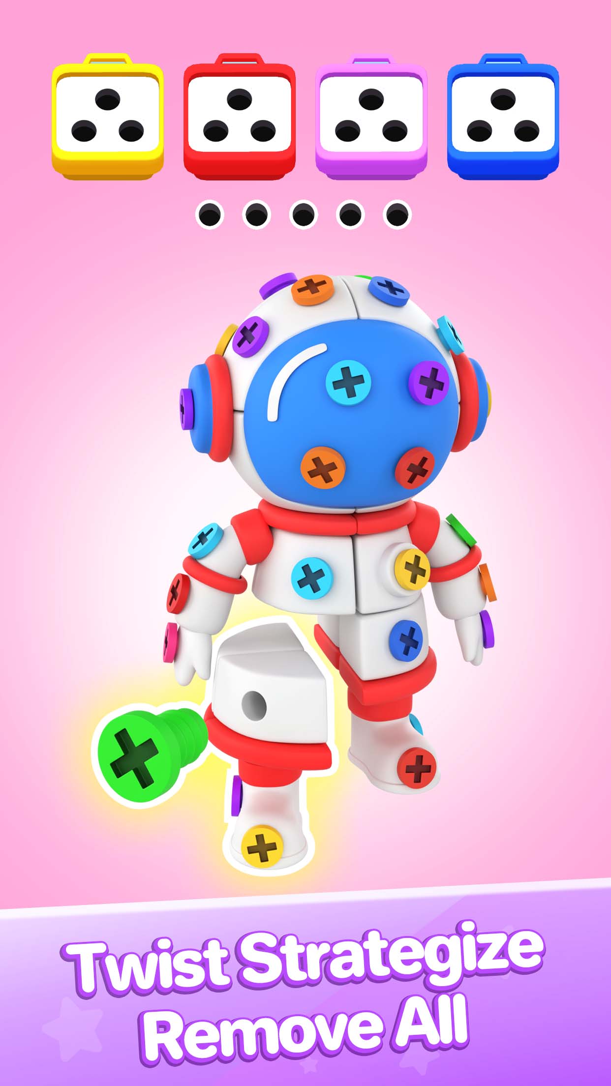 اسکرین شات 6 بازی Screw Tap Jam™: Screw Sort 3D