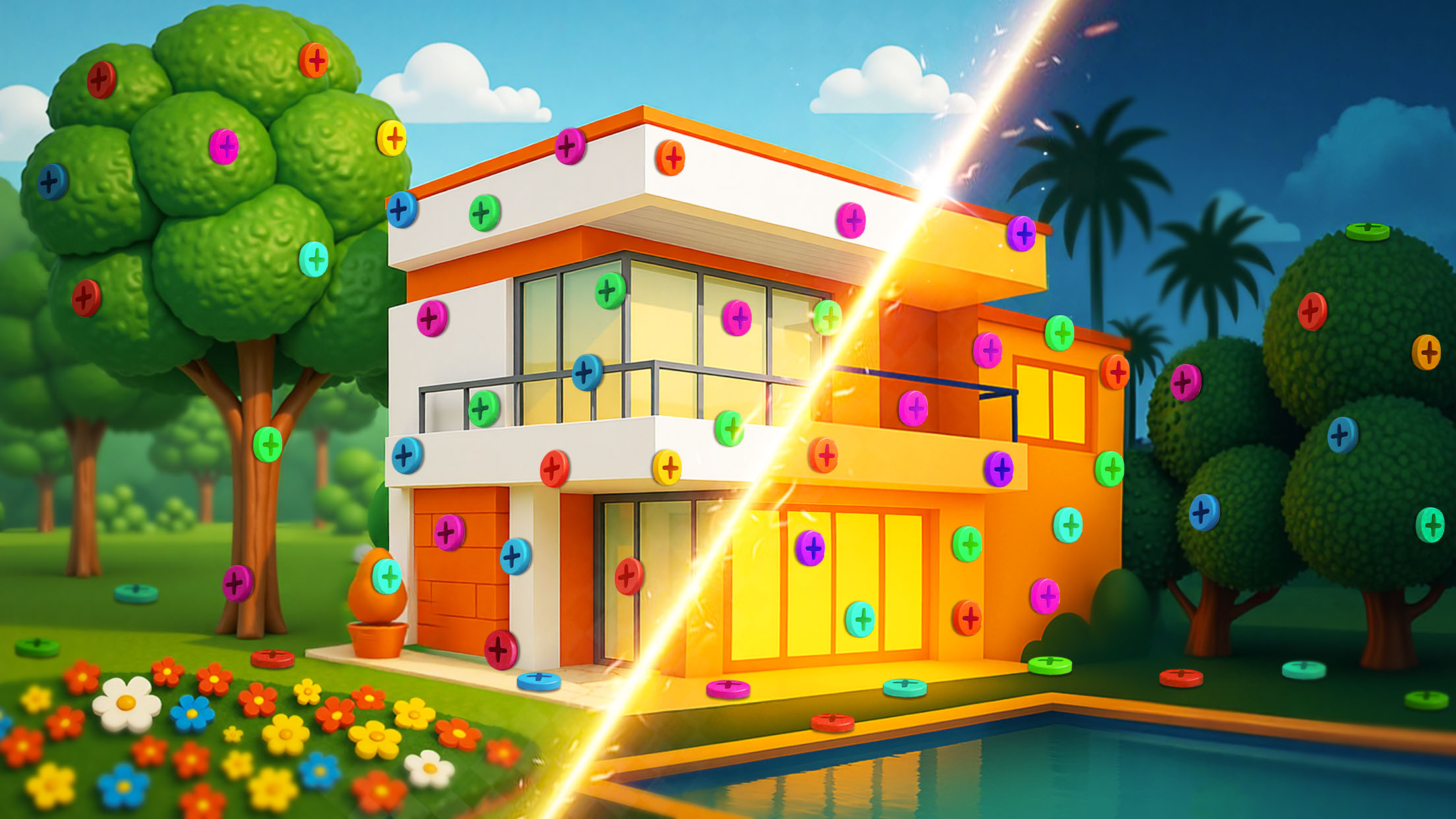 اسکرین شات 1 بازی Screw Sort 3D