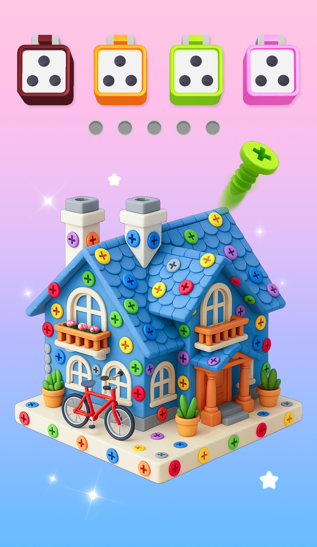 اسکرین شات 2 بازی Screw Sort 3D: Screw Puzzle