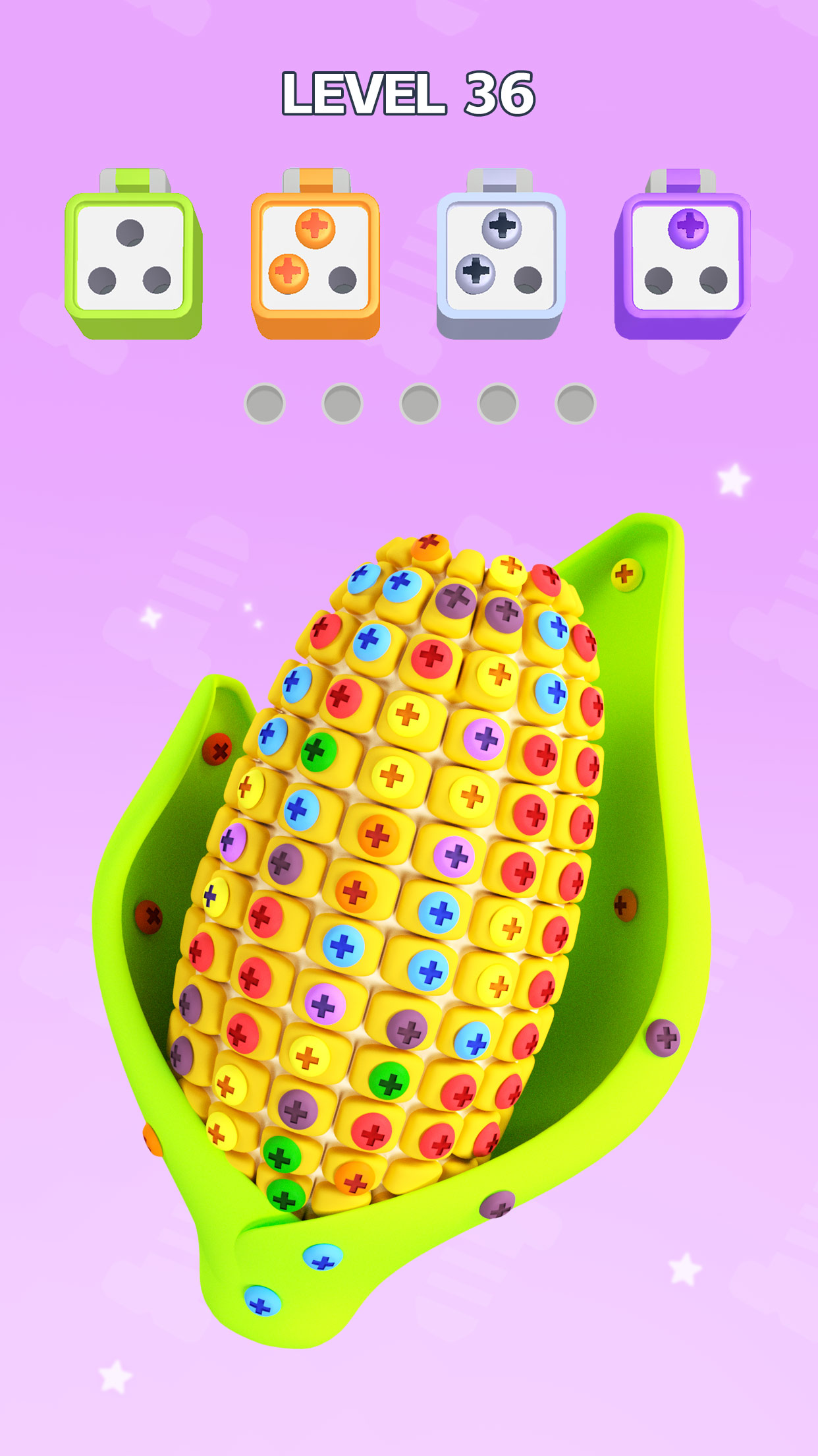 اسکرین شات 1 بازی Screw Sort 3D: Screw Puzzle