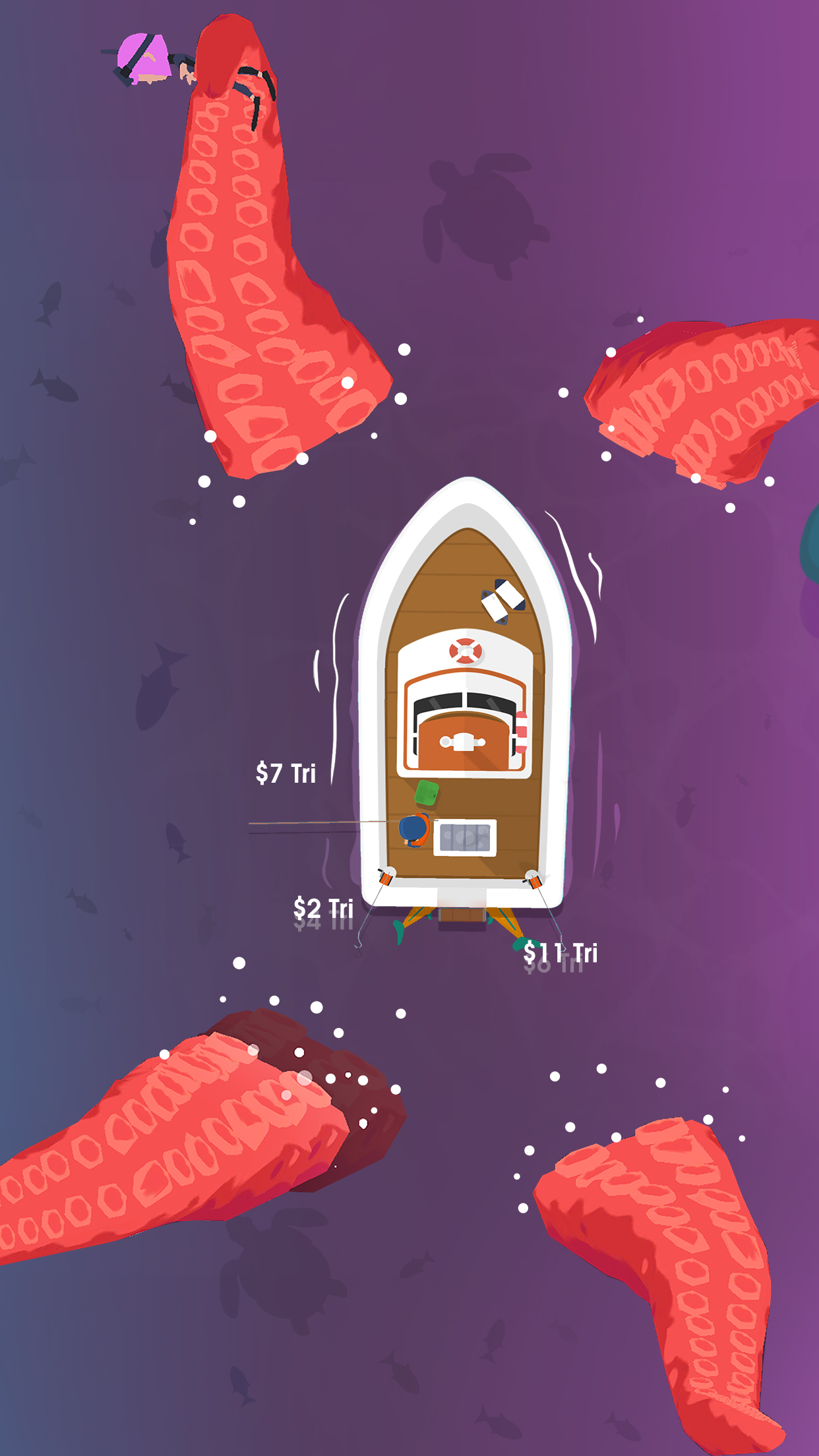 اسکرین شات 4 بازی Hooked Inc: Fishing Games