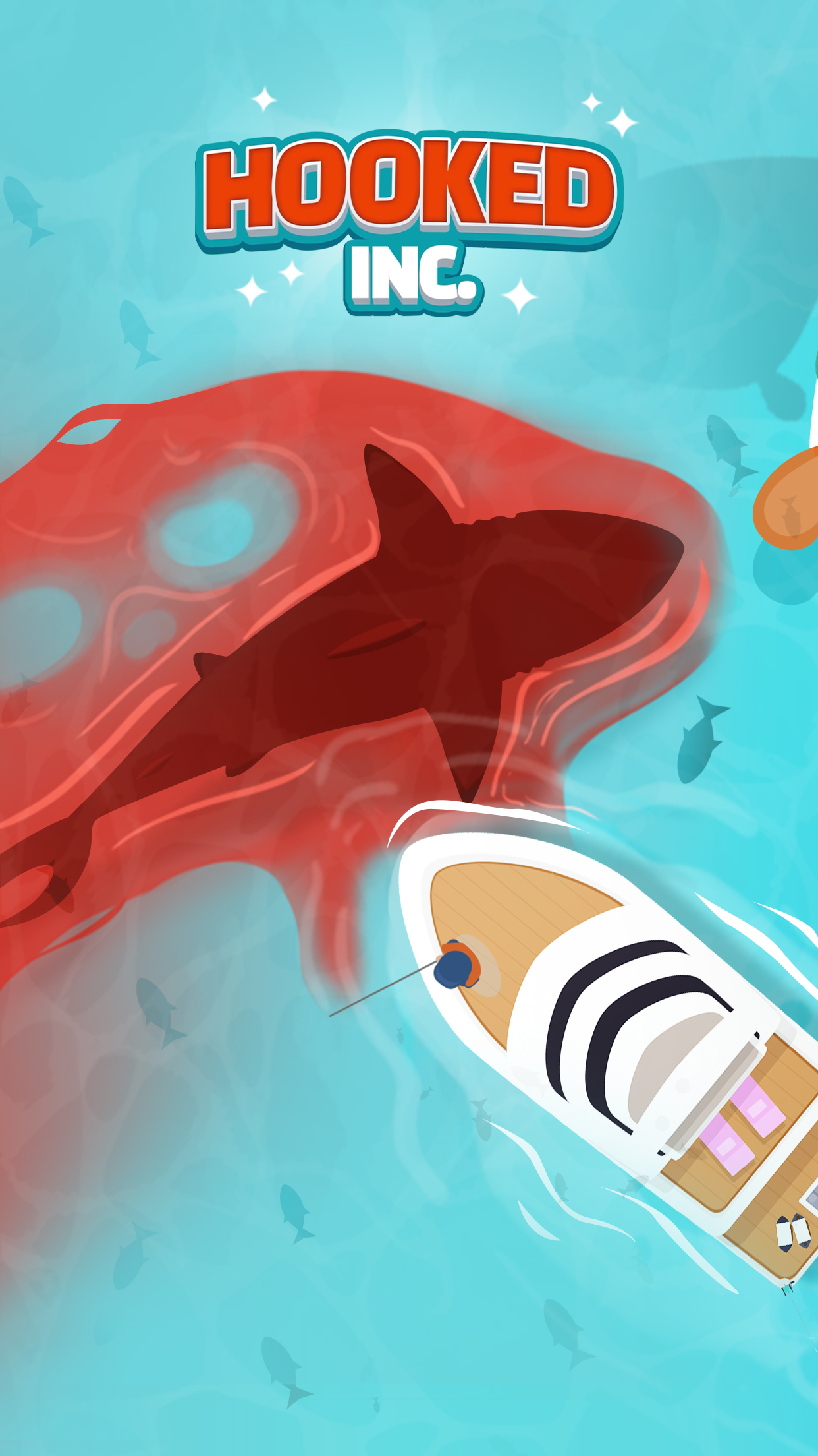 اسکرین شات 1 بازی Hooked Inc: Fishing Games