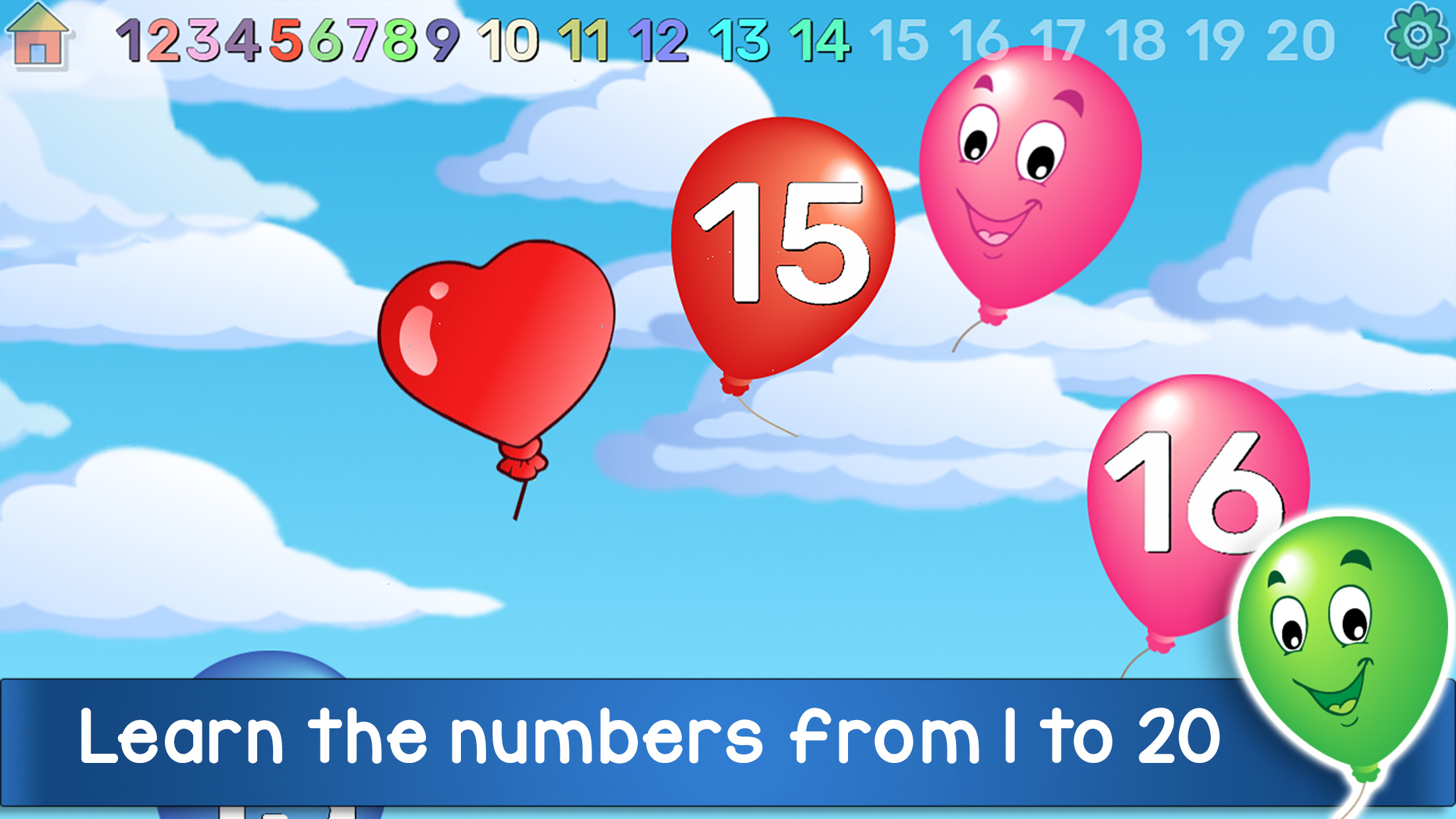 اسکرین شات 4 بازی Kids Balloon Pop Game