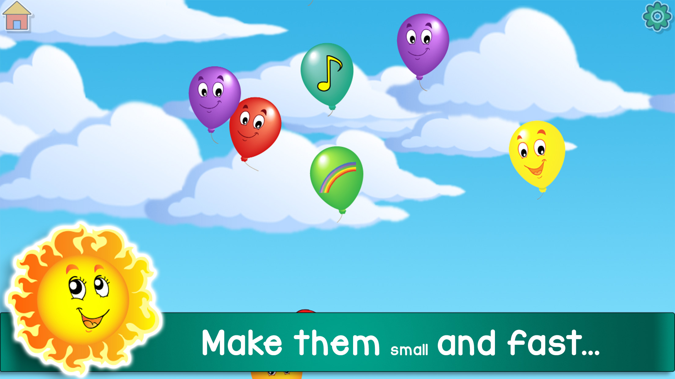 اسکرین شات 7 بازی Kids Balloon Pop Game