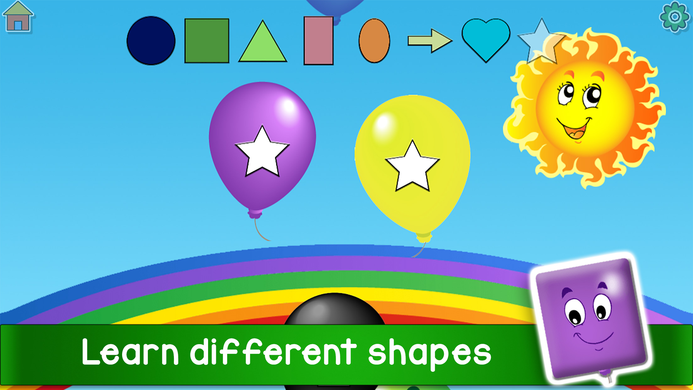 اسکرین شات 6 بازی Kids Balloon Pop Game