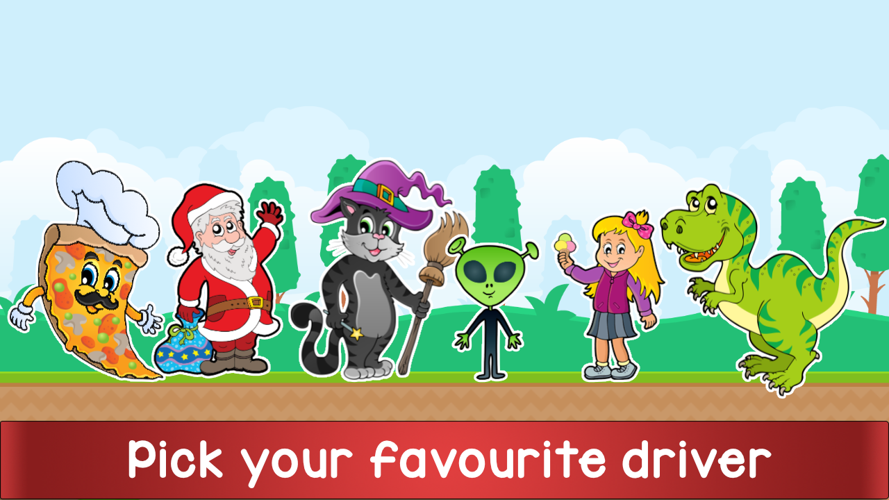 اسکرین شات 3 بازی Kids Car Racing Game