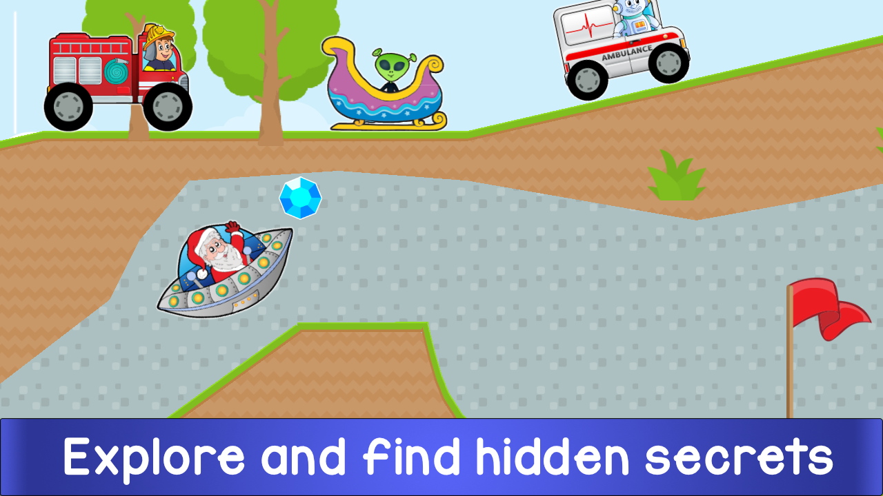 اسکرین شات 4 بازی Kids Car Racing Game
