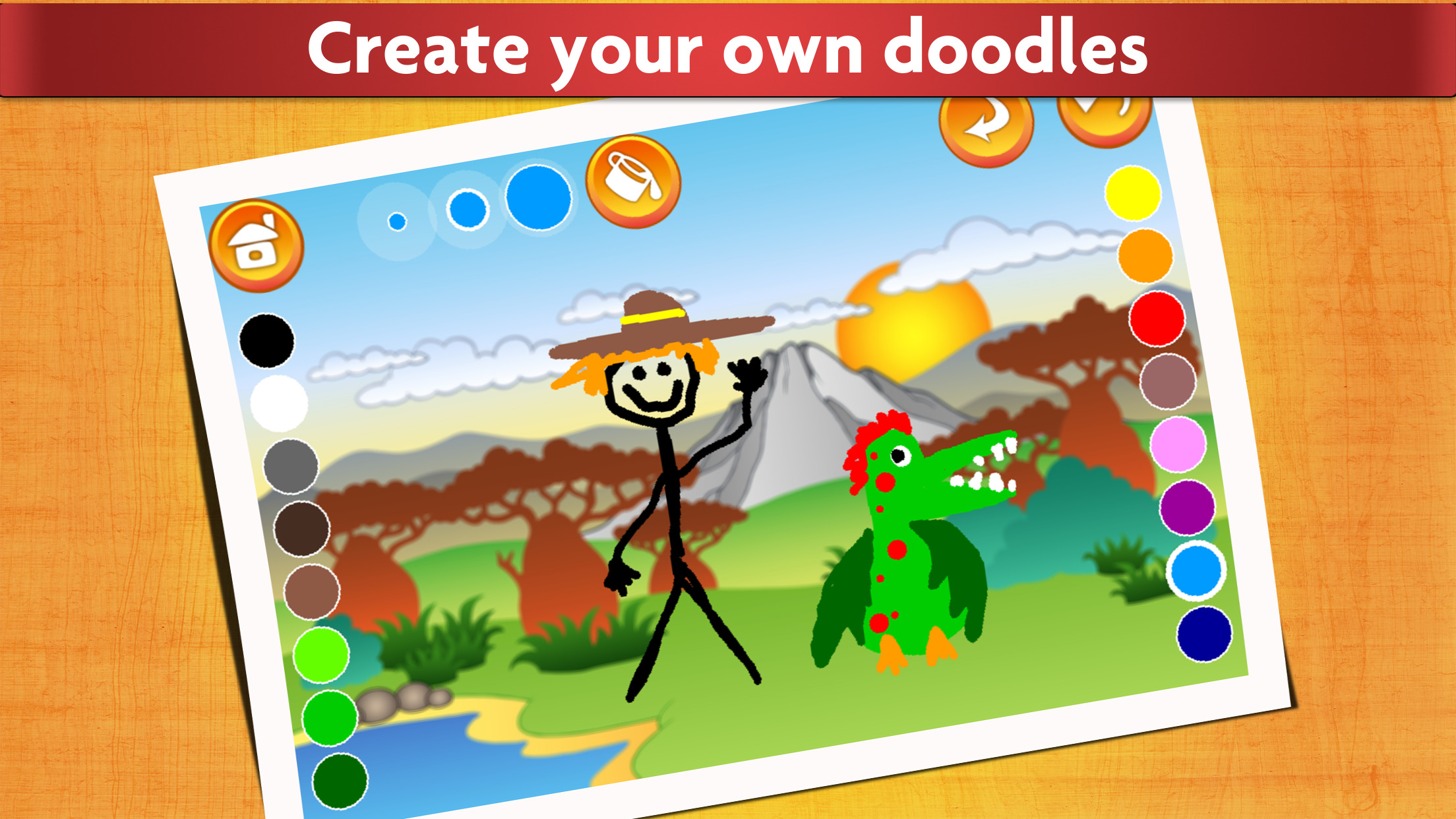 اسکرین شات 5 بازی Kids Dinosaur Coloring Pages