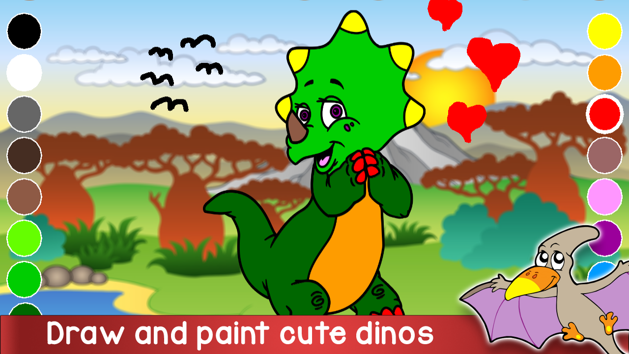 اسکرین شات 3 بازی Kids Dinosaur Adventure Game