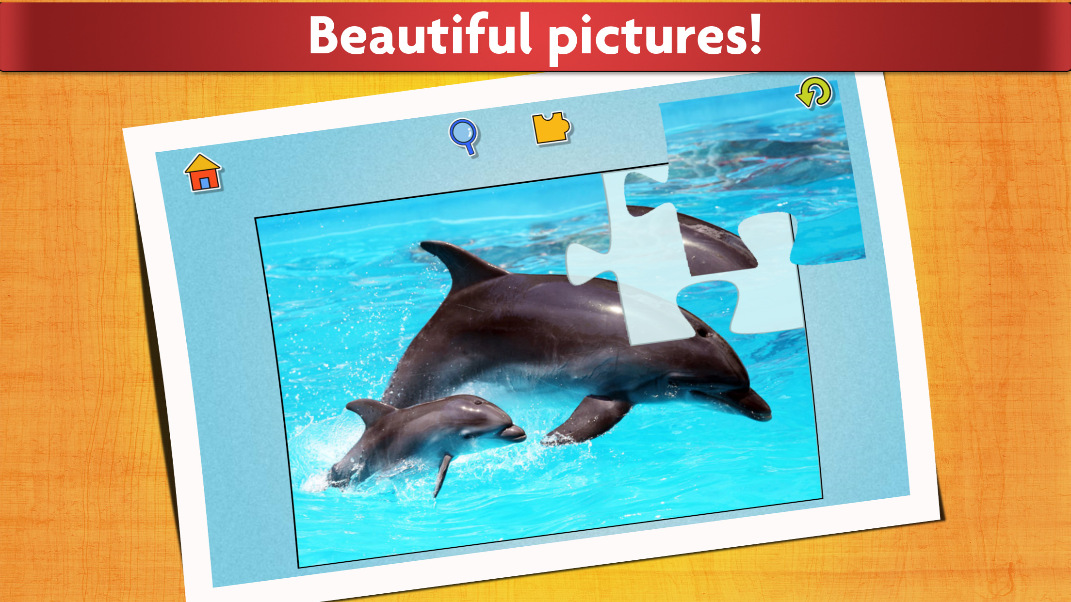 اسکرین شات 5 بازی Baby Animal Jigsaw Puzzles