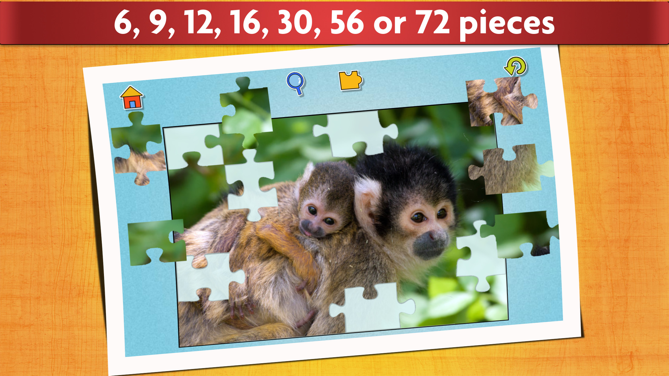 اسکرین شات 3 بازی Baby Animal Jigsaw Puzzles