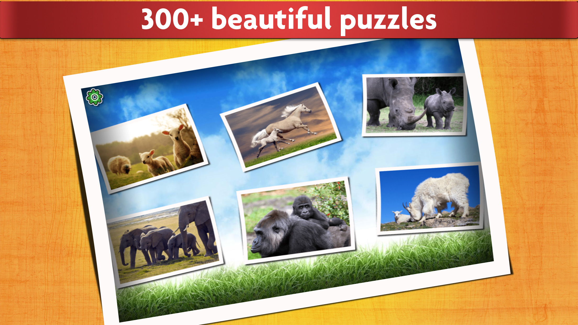 اسکرین شات 2 بازی Baby Animal Jigsaw Puzzles
