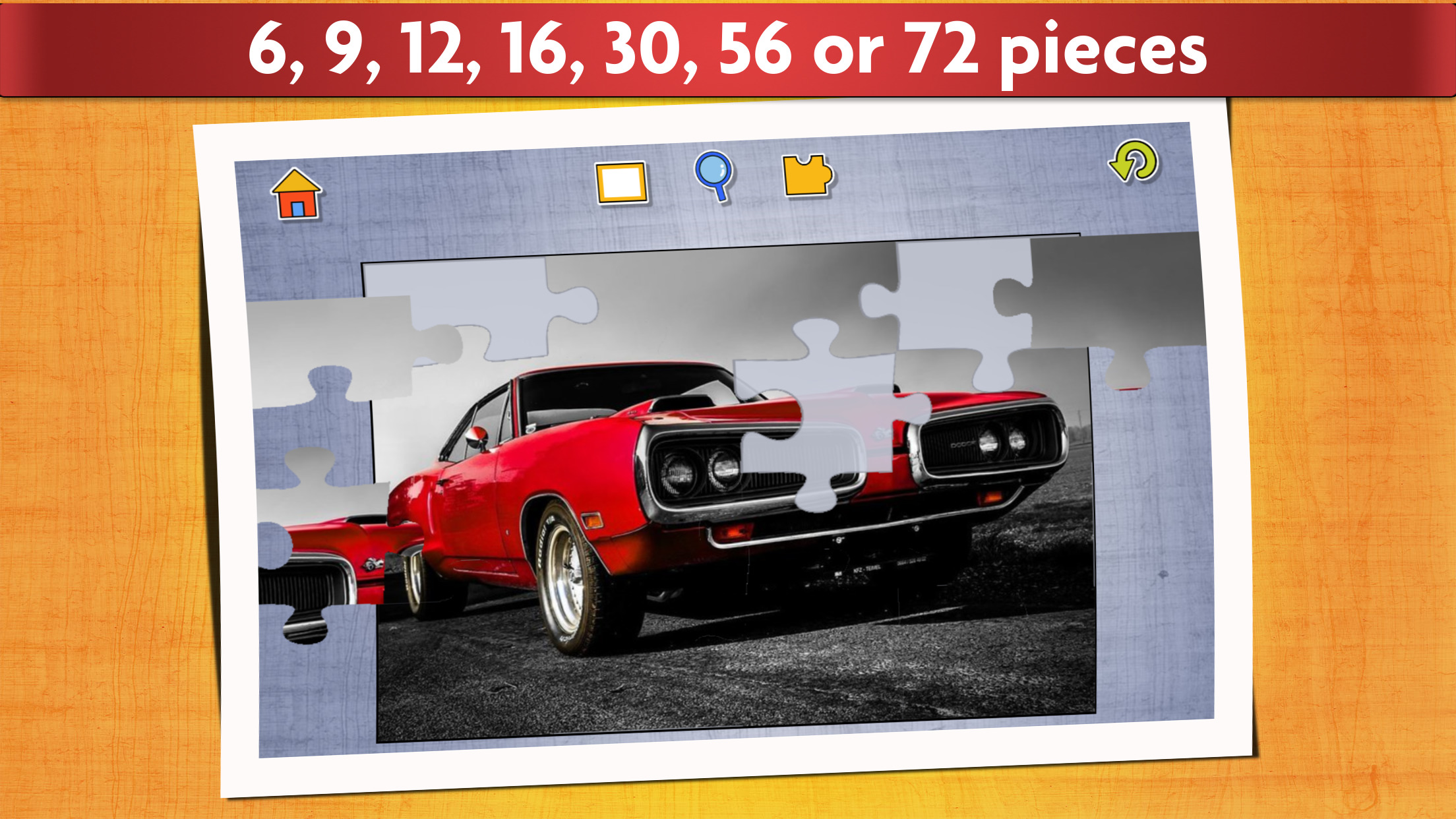 اسکرین شات 3 بازی Kids Sports Car Jigsaw Puzzles
