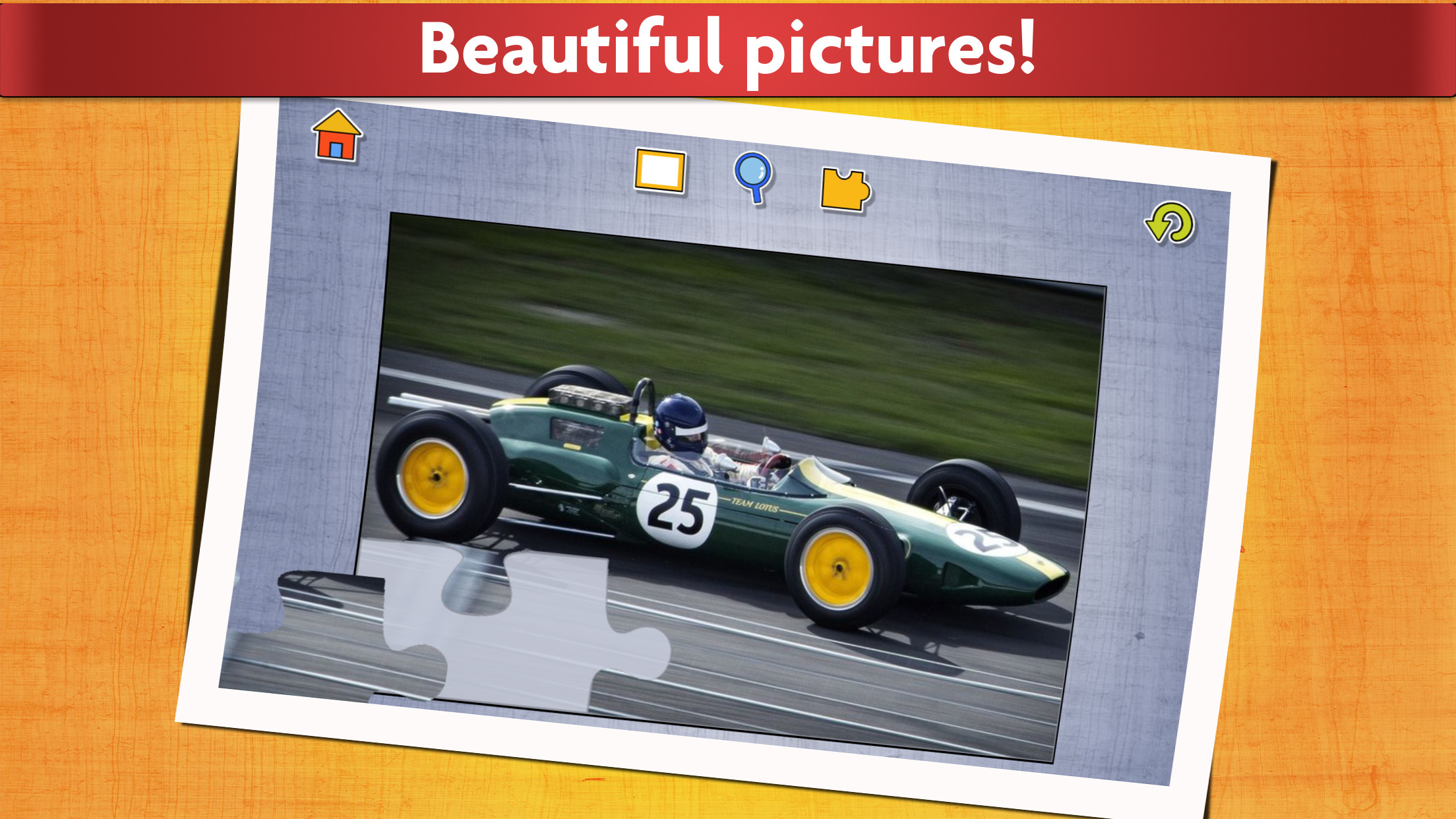 اسکرین شات 5 بازی Kids Sports Car Jigsaw Puzzles