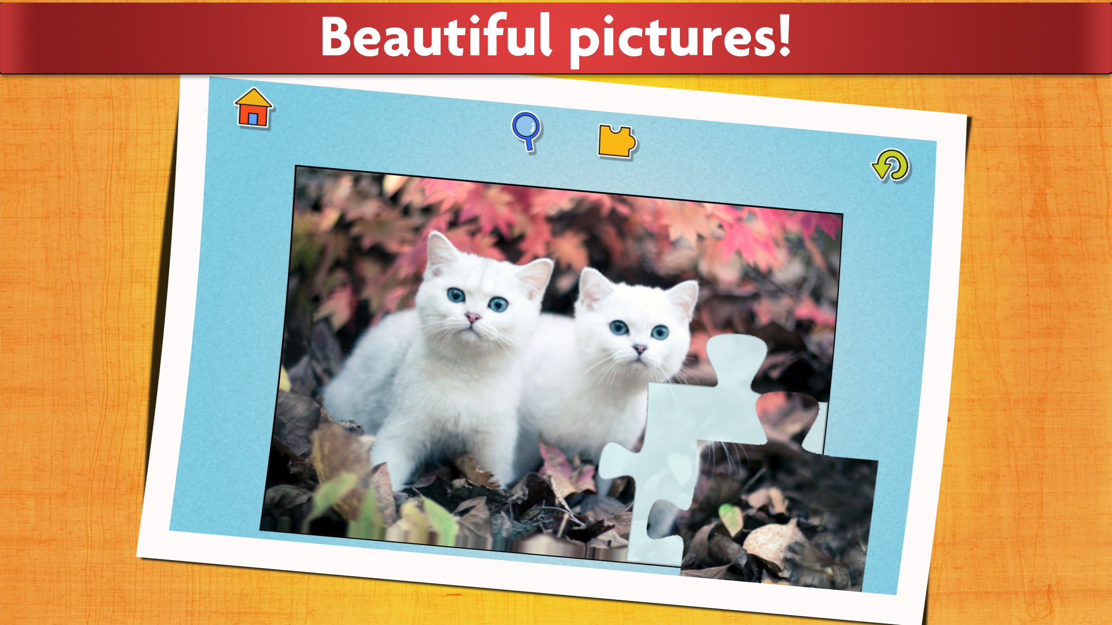 اسکرین شات 5 بازی Cats Jigsaw Puzzle Game Kids