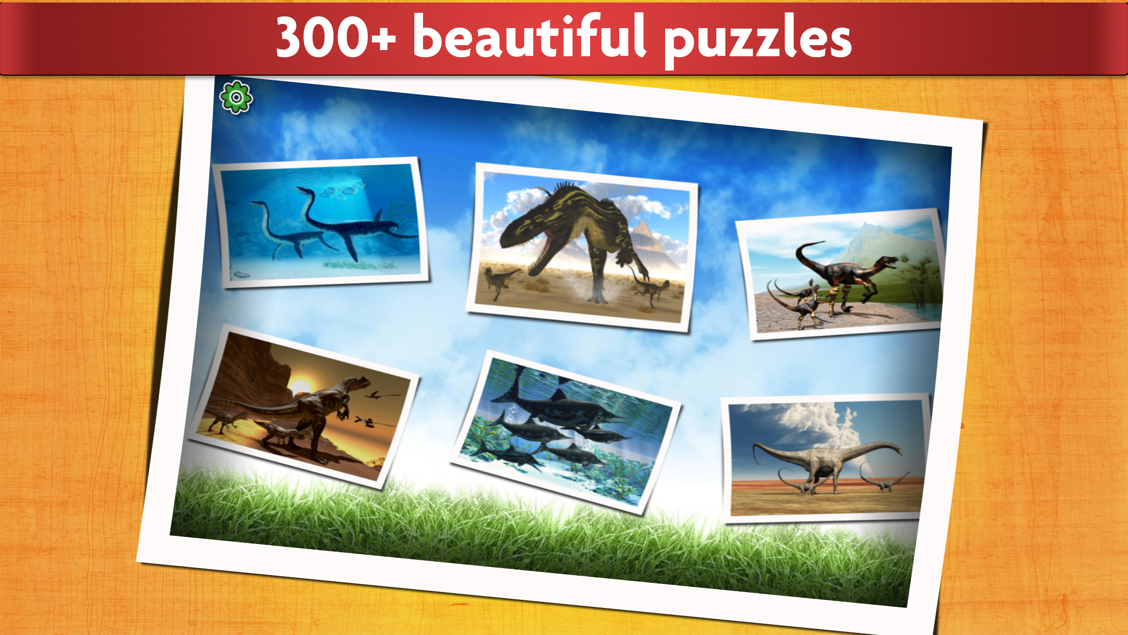 اسکرین شات 2 بازی Dinosaurs Jigsaw Puzzles Game