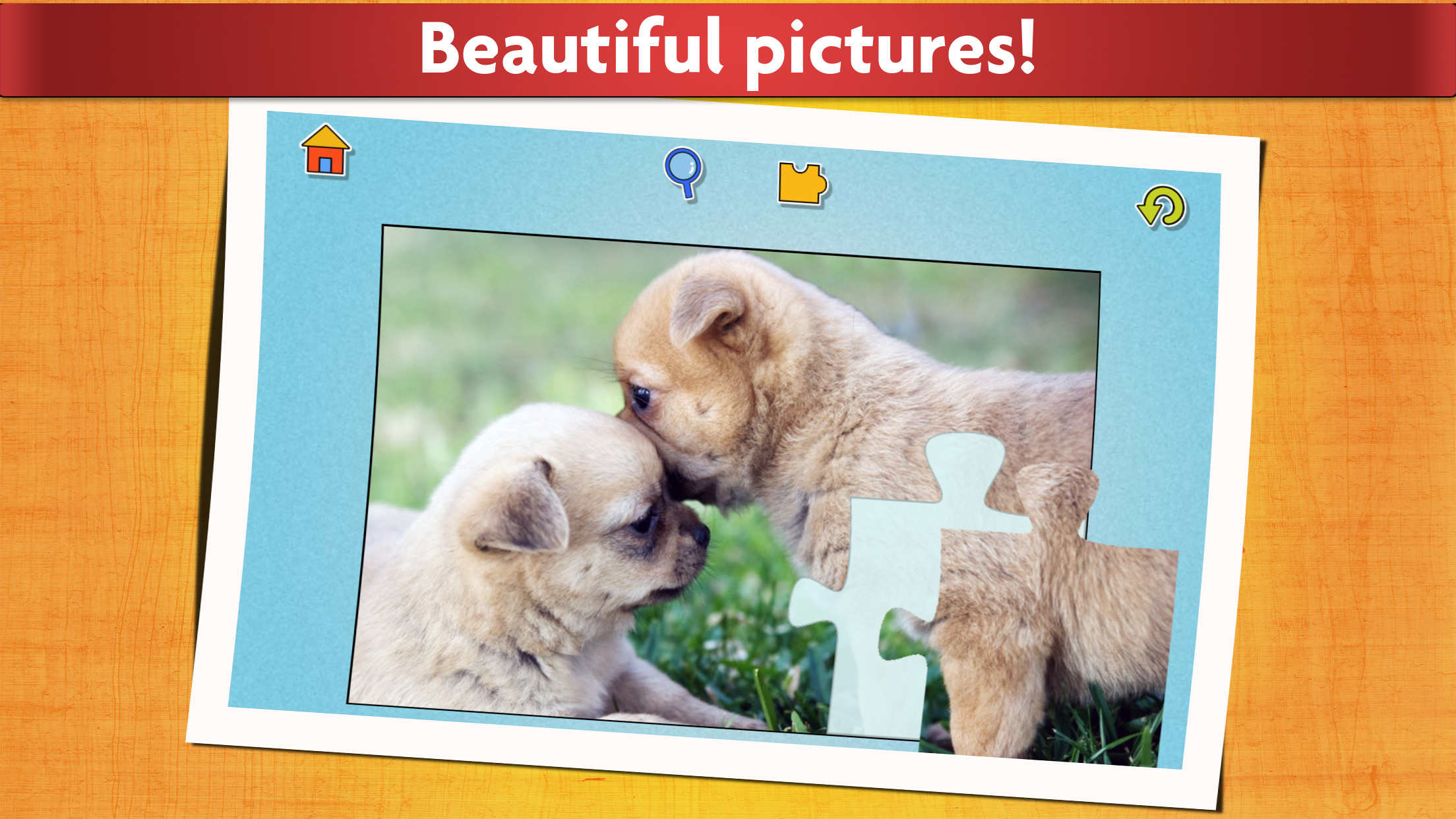 اسکرین شات 5 بازی Puzzle Games Dogs Jigsaw